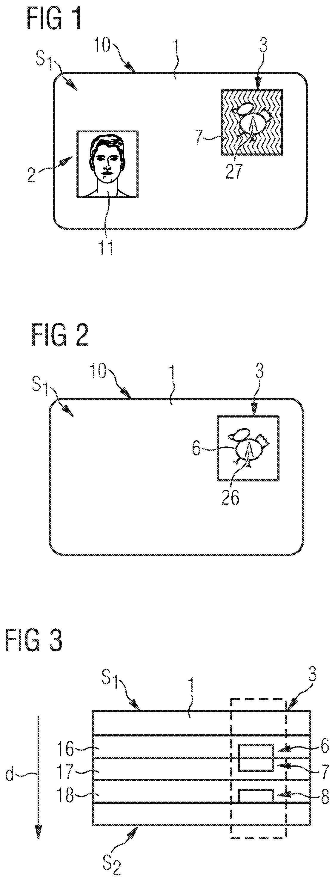 Patent US12319082 — Security document and methods of manufacturing the same — Figure 1