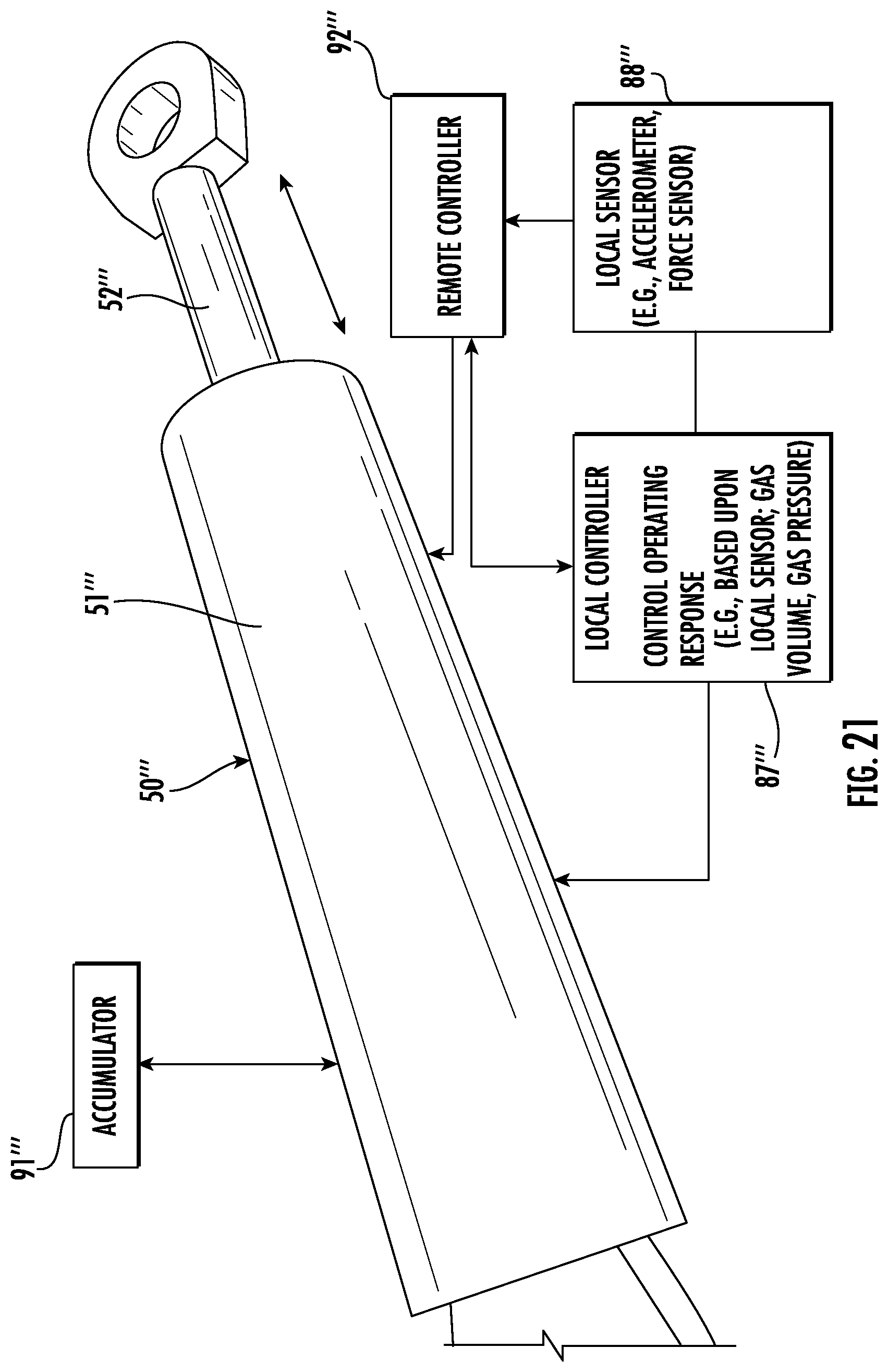 Patent US12319090 Figure 20 – Mine material processing apparatus including gas spring wheel assemblies and related methods