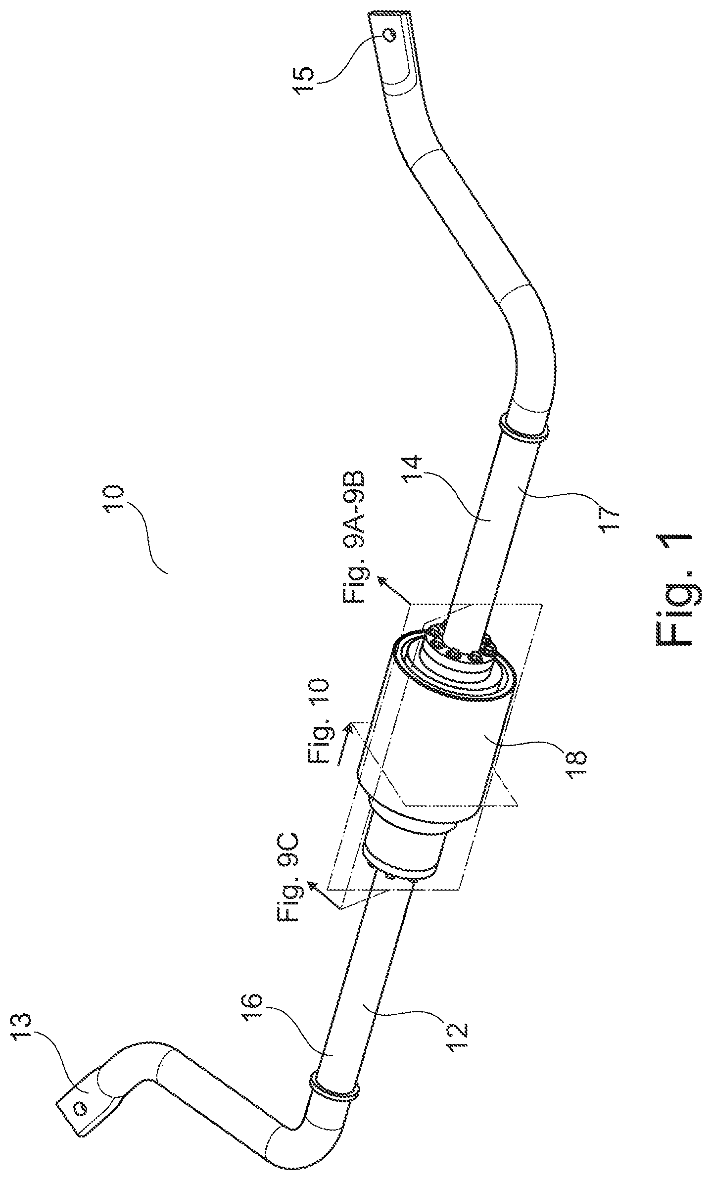 Patent US12319109 Figure 1 – Stabilizer bar hydraulic disconnect