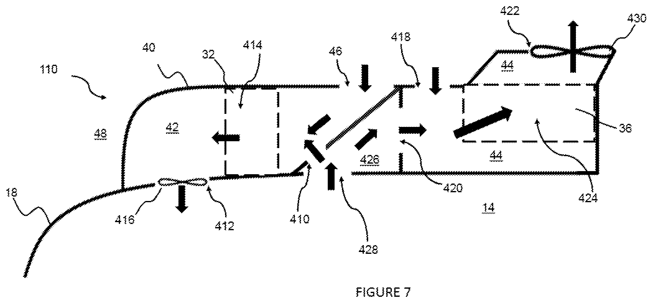 Patent US12319113 Figure 6 – Environmental control system