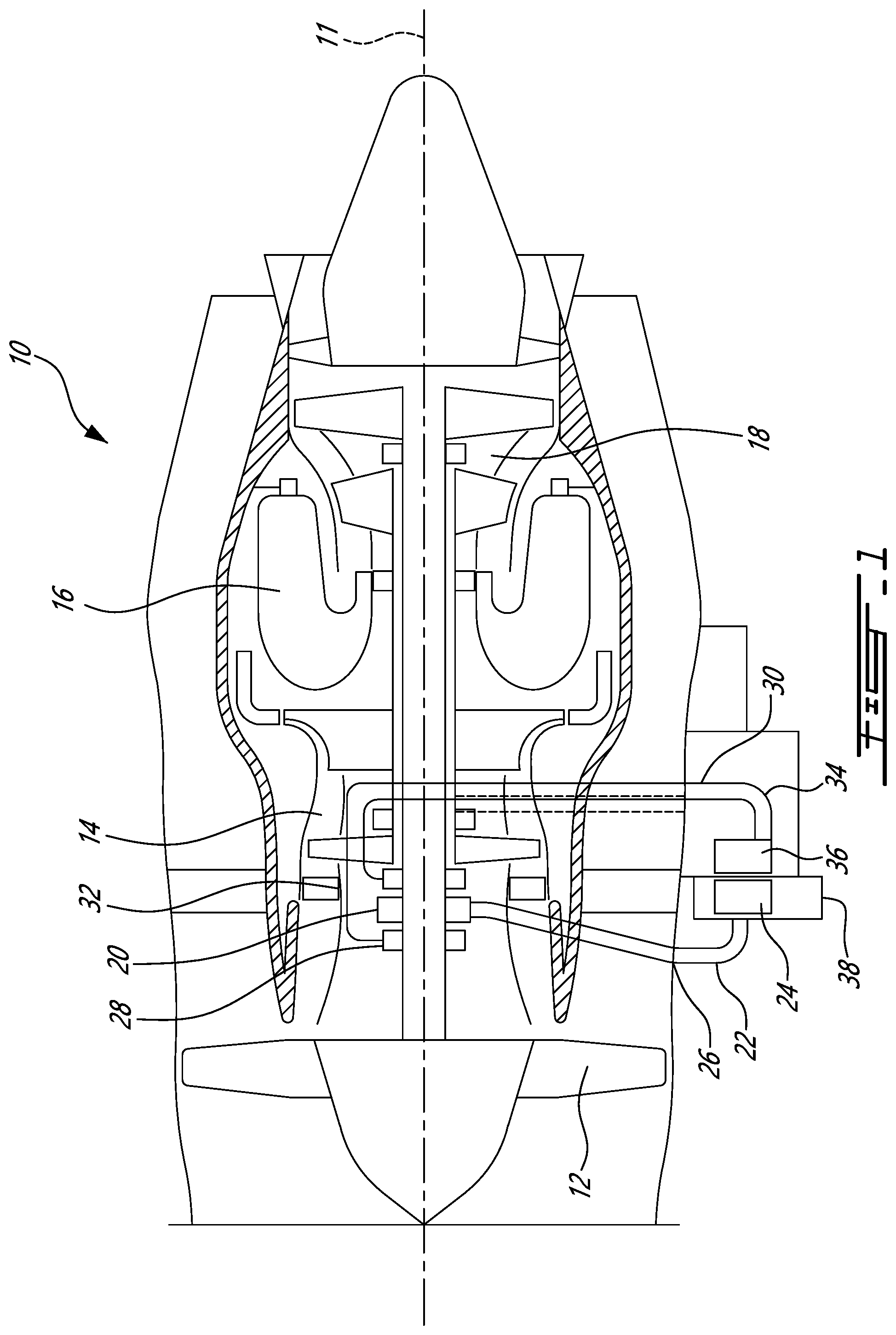 Patent US12319117 — Heat exchanger and method of operation — Figure 1