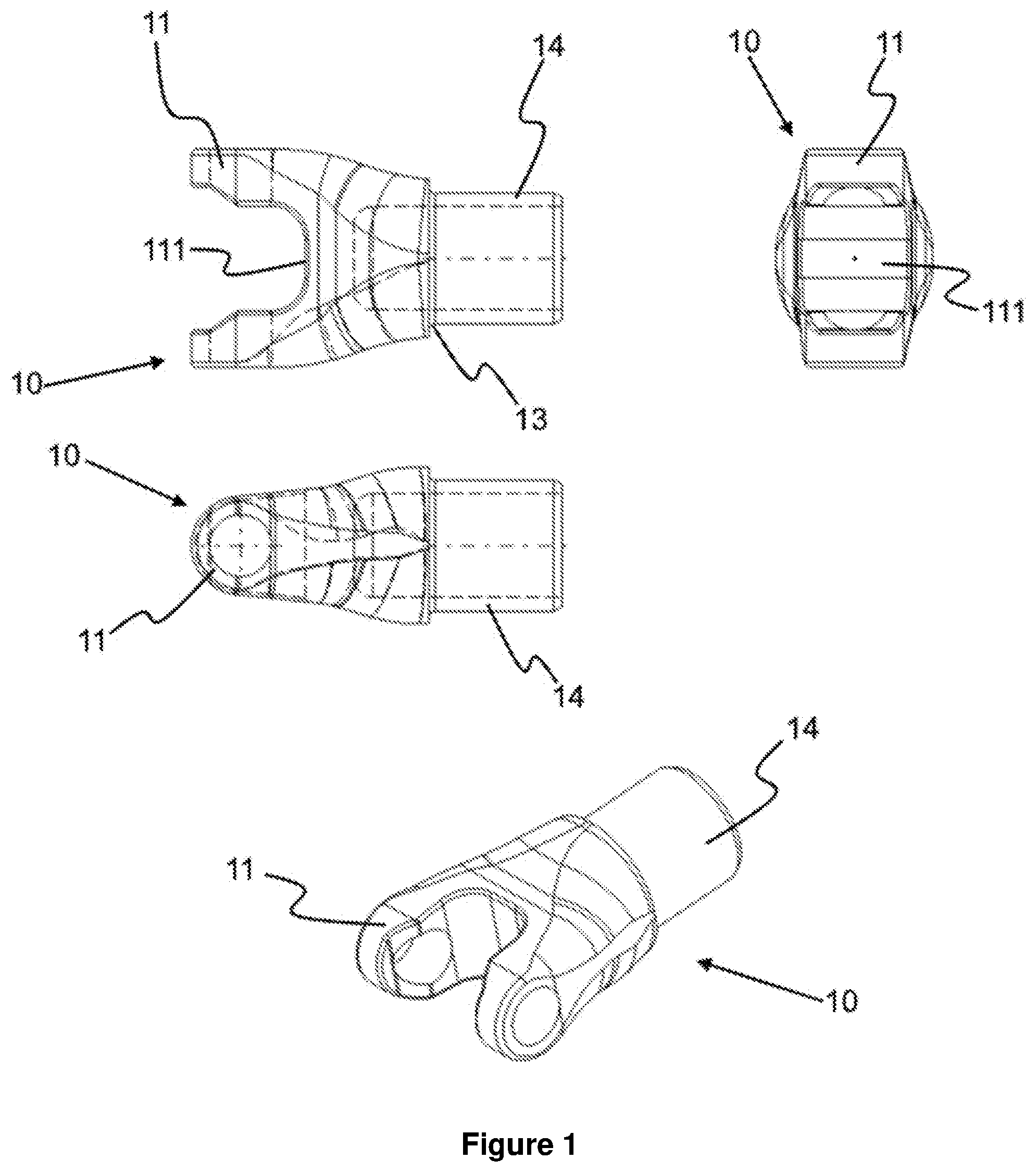 Patent US12319136 — Carbon composite tube yoke — Figure 1