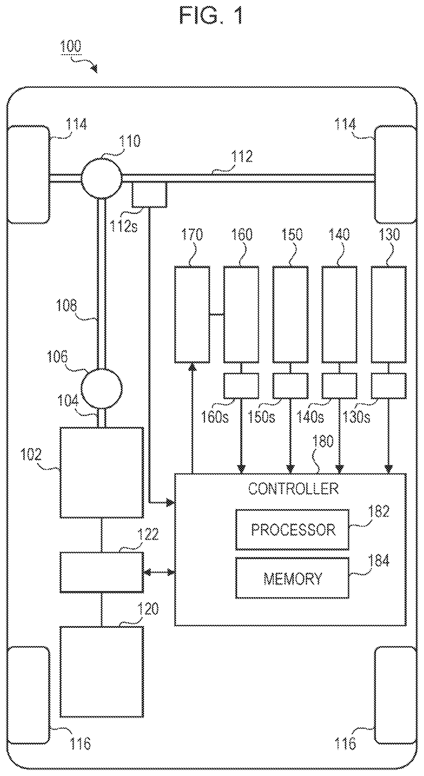 Patent US12319148 Figure 1 – Electric vehicle