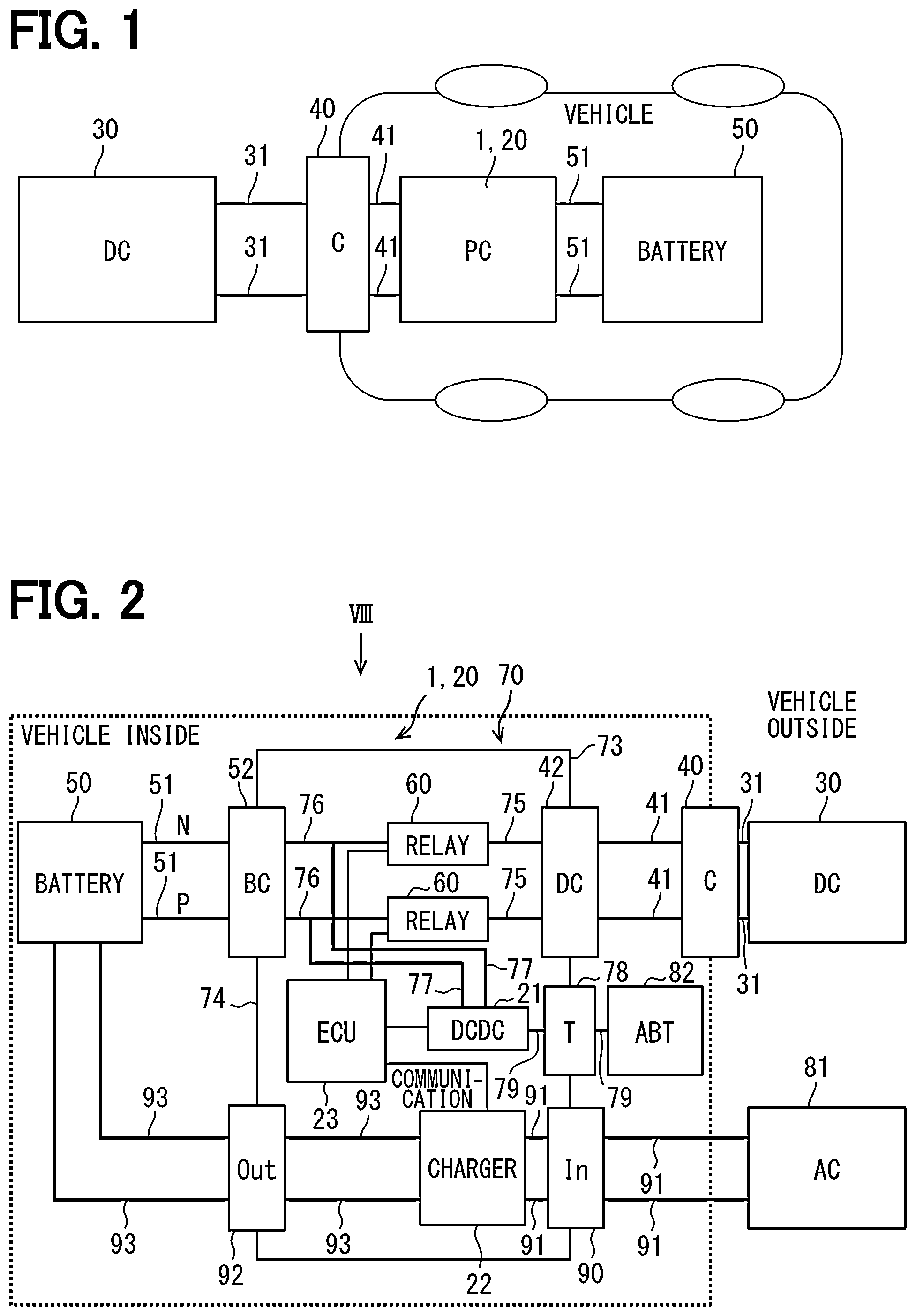 Patent US12319159 — Charging device — Figure 1