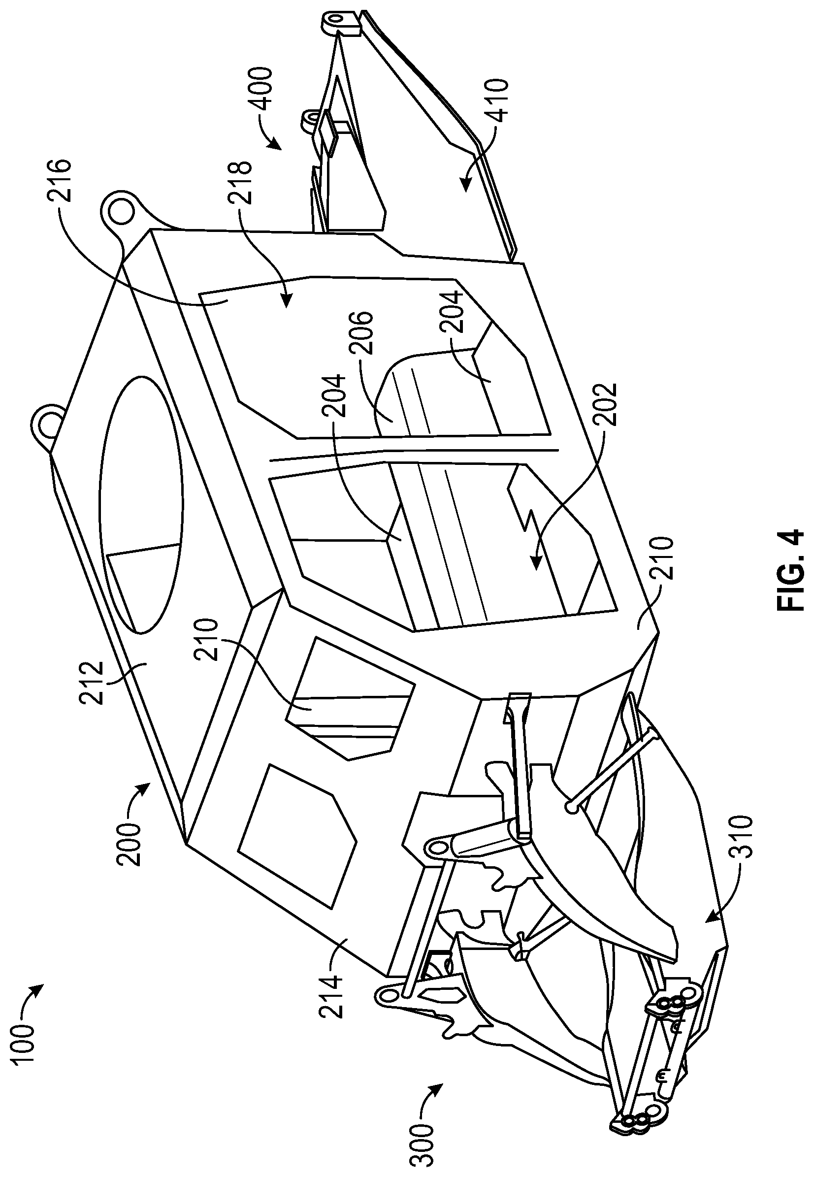Patent US12319160 Figure 4 – Convoy operations for electrified military vehicles