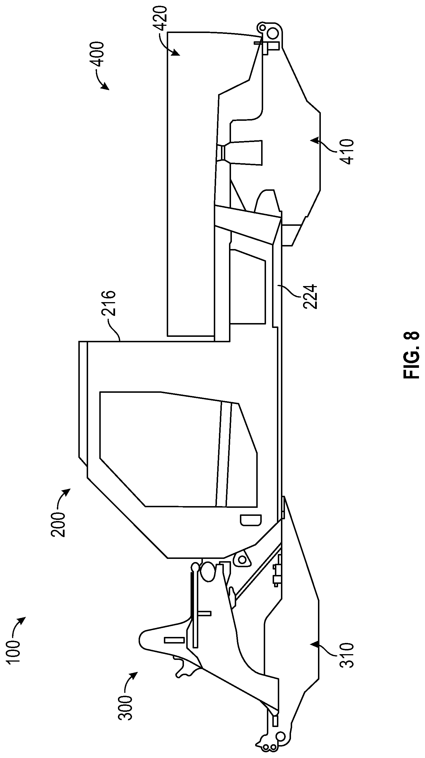 Patent US12319160 Figure 8 – Convoy operations for electrified military vehicles