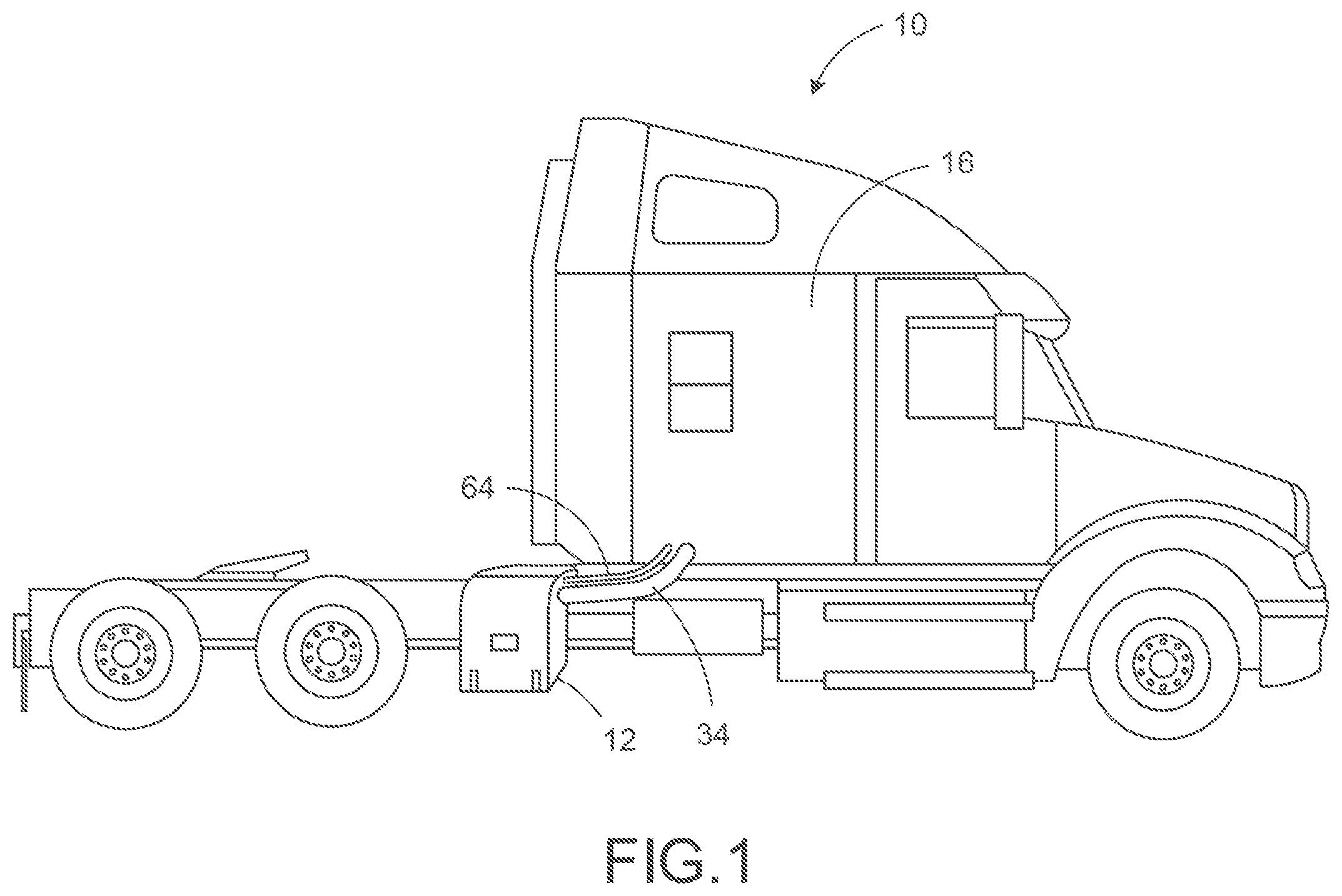 Patent US12319172 — Fuel cell auxiliary power generation system for a vehicle — Figure 1