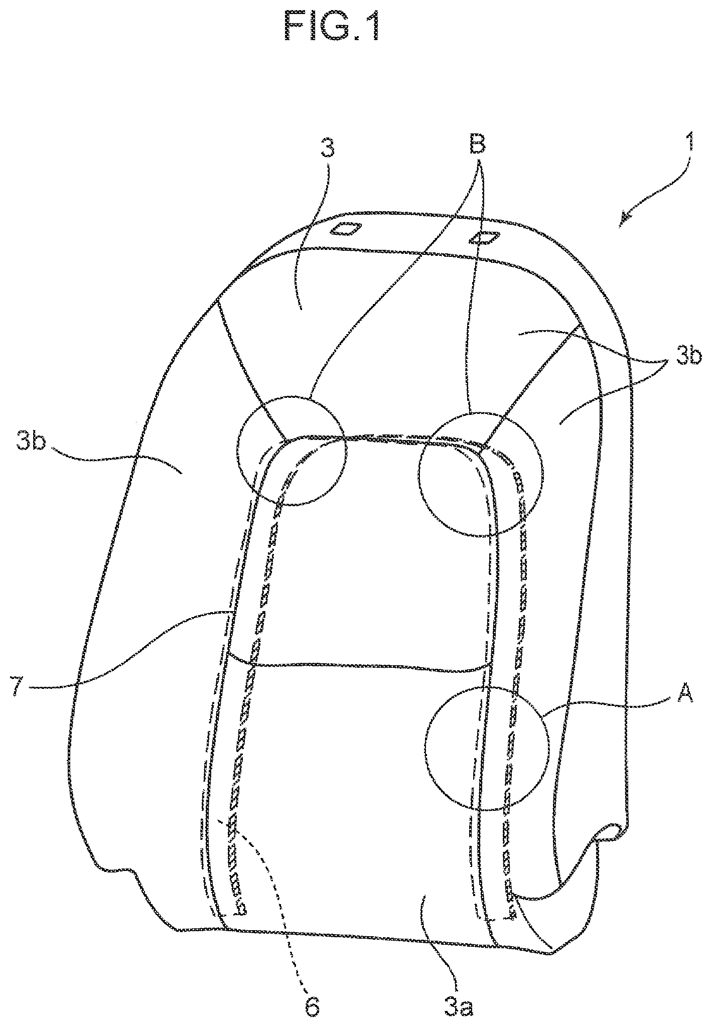 Patent US12319179 — Seat and seat production method — Figure 1