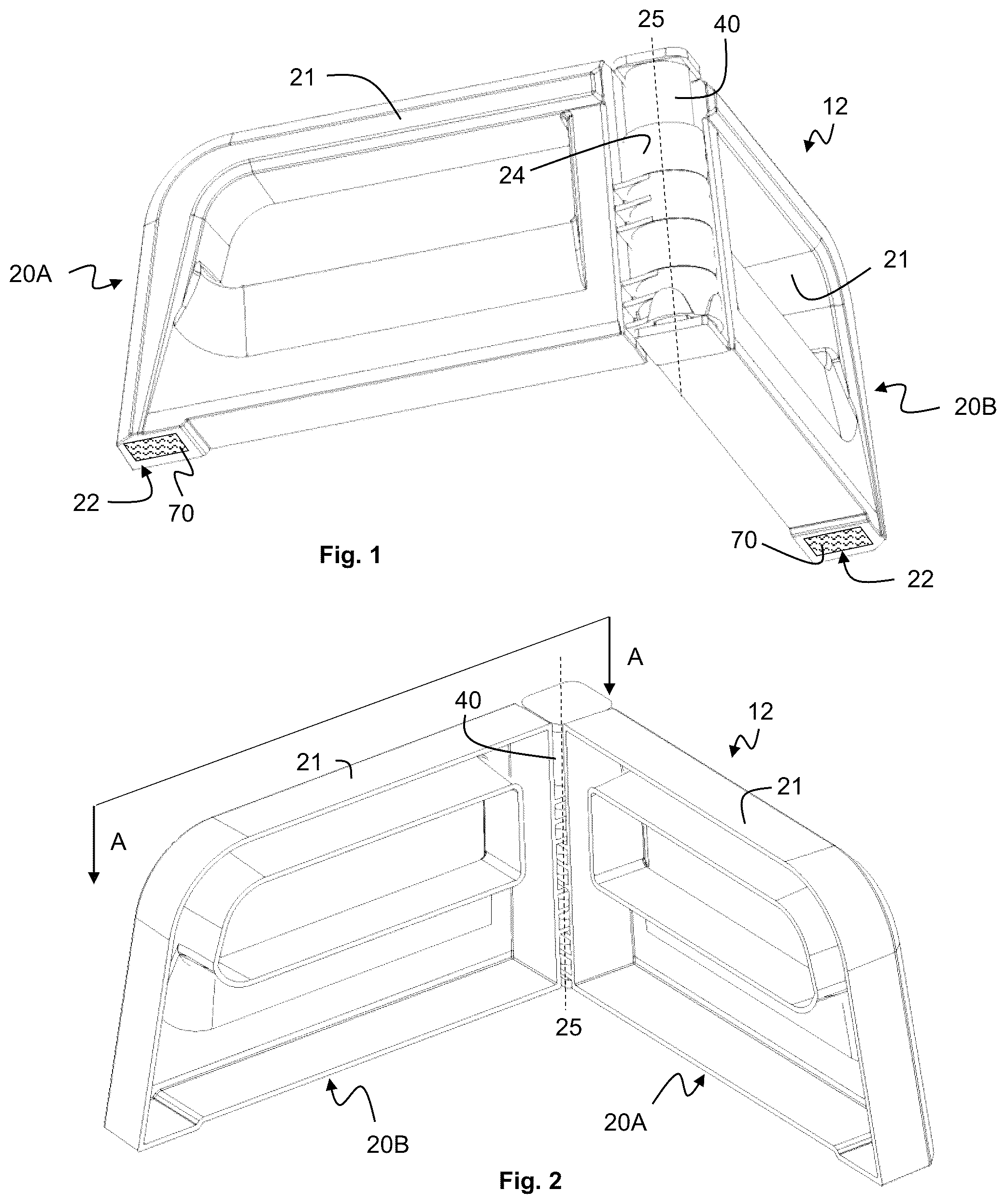 Patent US12319194 — Cargo hold system for motor vehicles — Figure 1