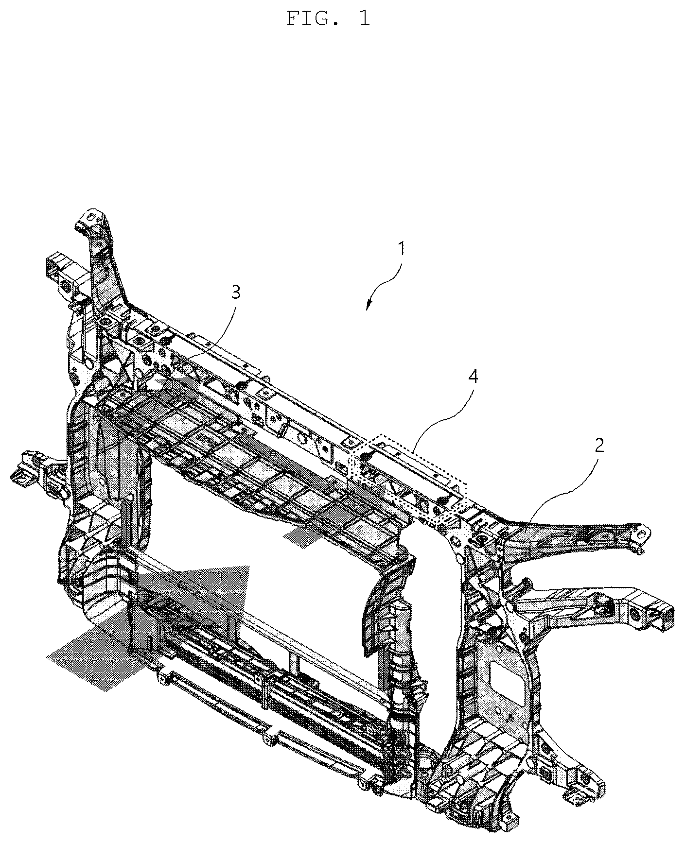 Patent US12319218 — Air-guard having sub-guide structure — Figure 1
