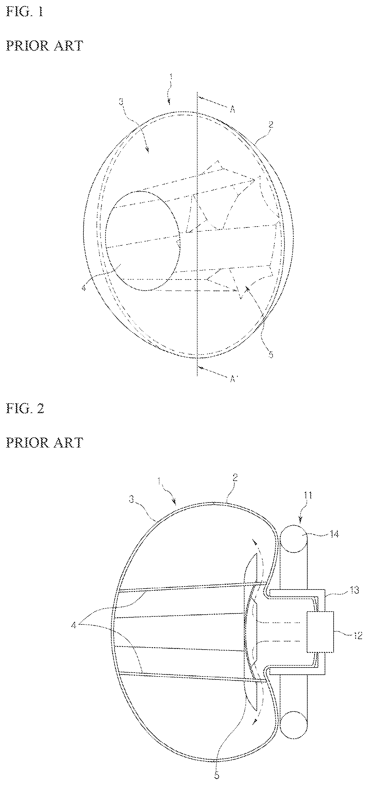 Patent US12319223 — Driver seat airbag device for vehicle and method for manufacturing same — Figure 1
