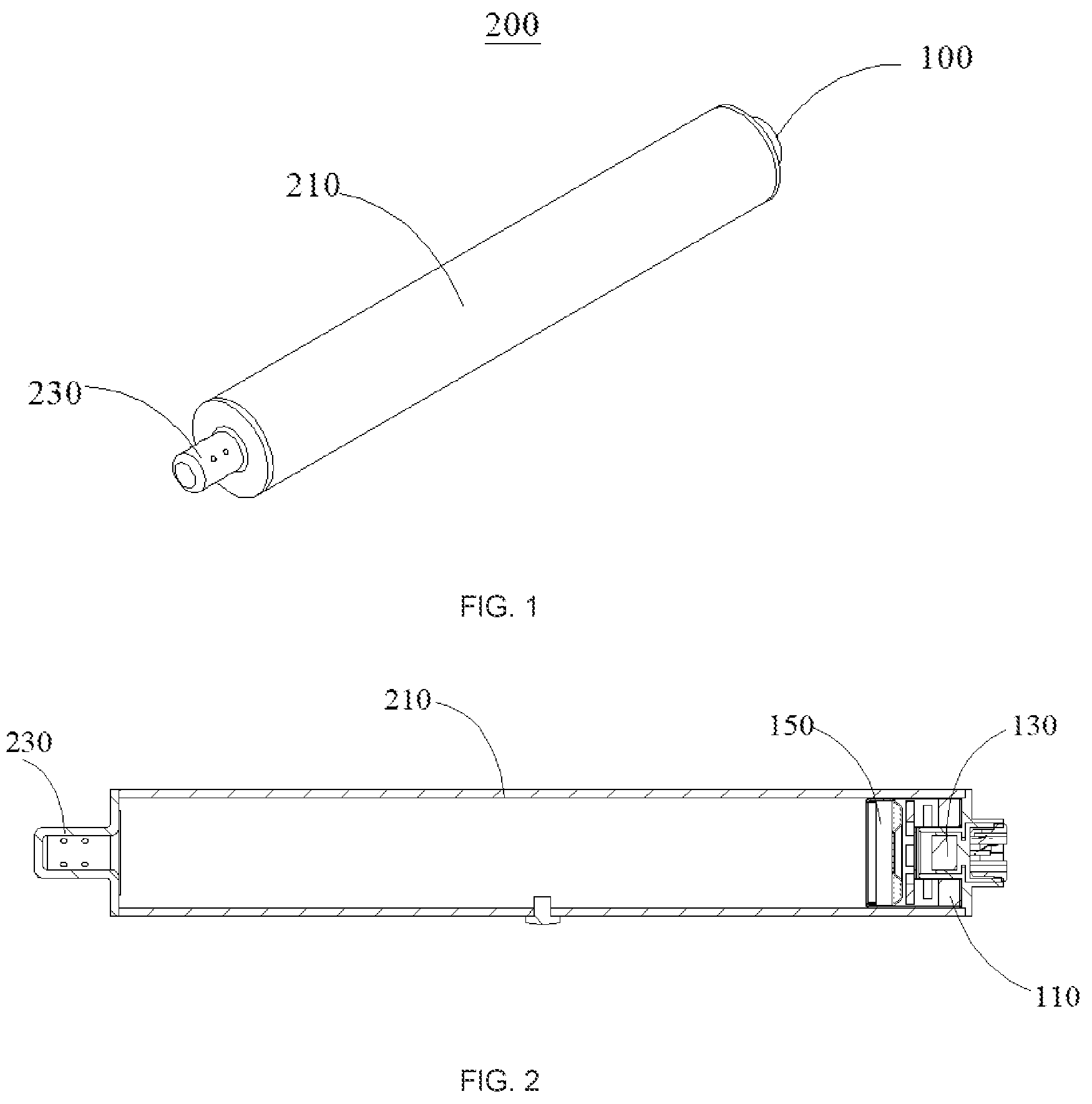 Patent US12319224 — Integral ignition structure and compressed-gas-type fuel gas generator — Figure 1