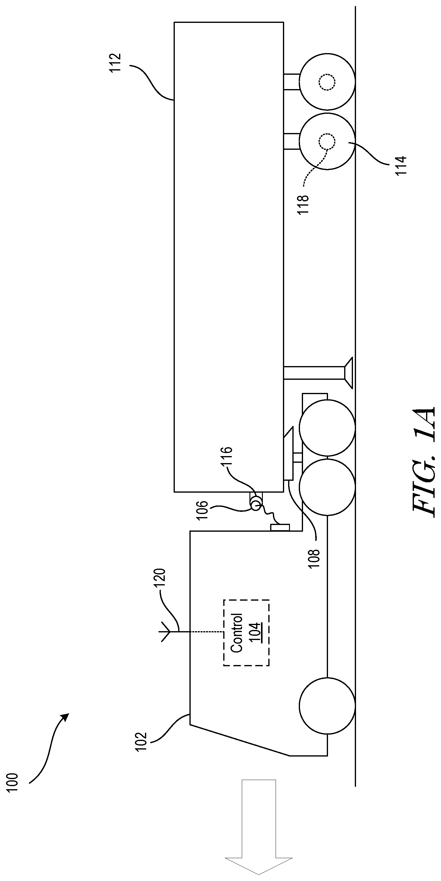 Patent US12319259 — Trailer assessment systems and methods — Figure 1