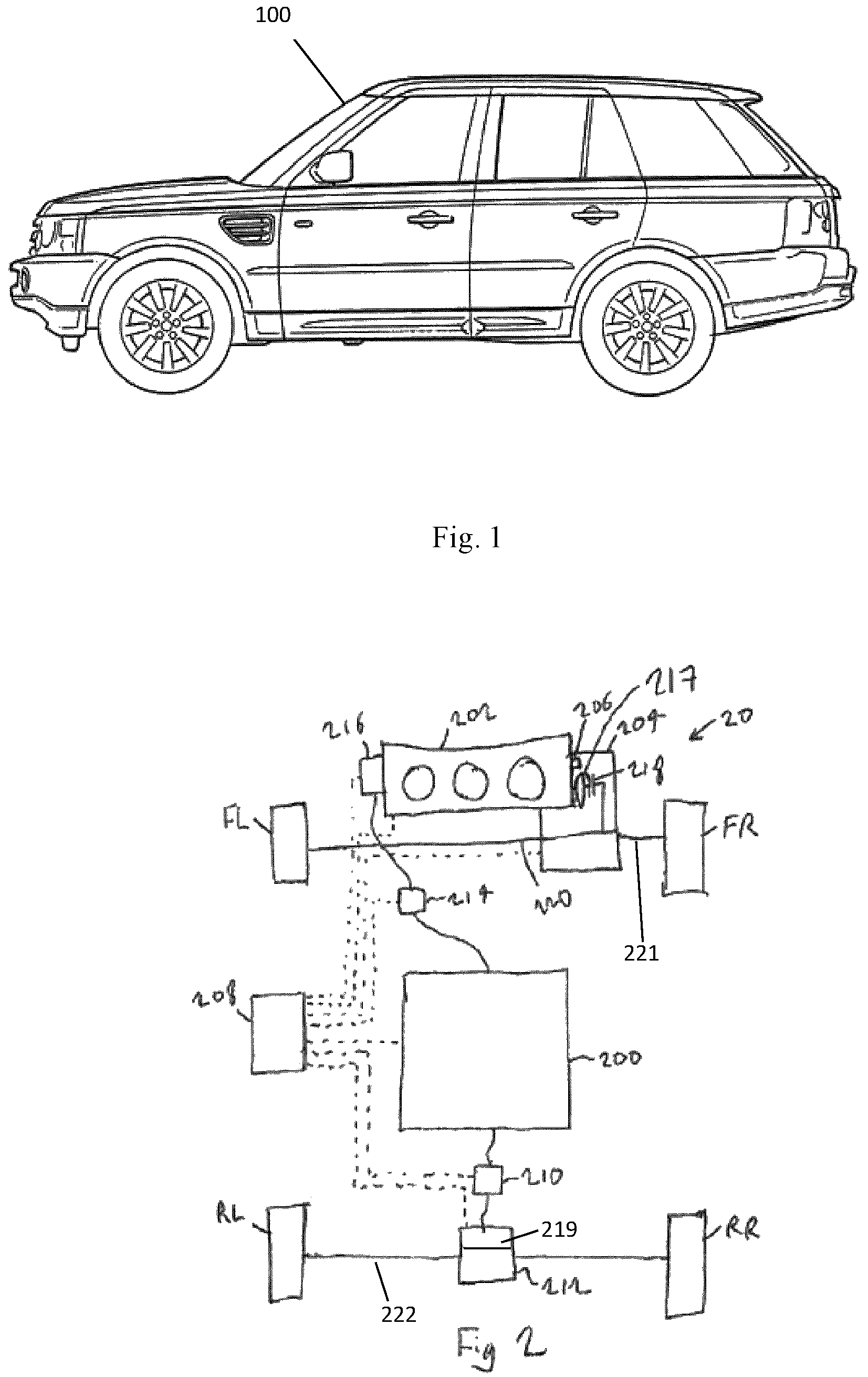 Patent US12319270 — Apparatus and method for controlling an electric machine of a vehicle — Figure 1