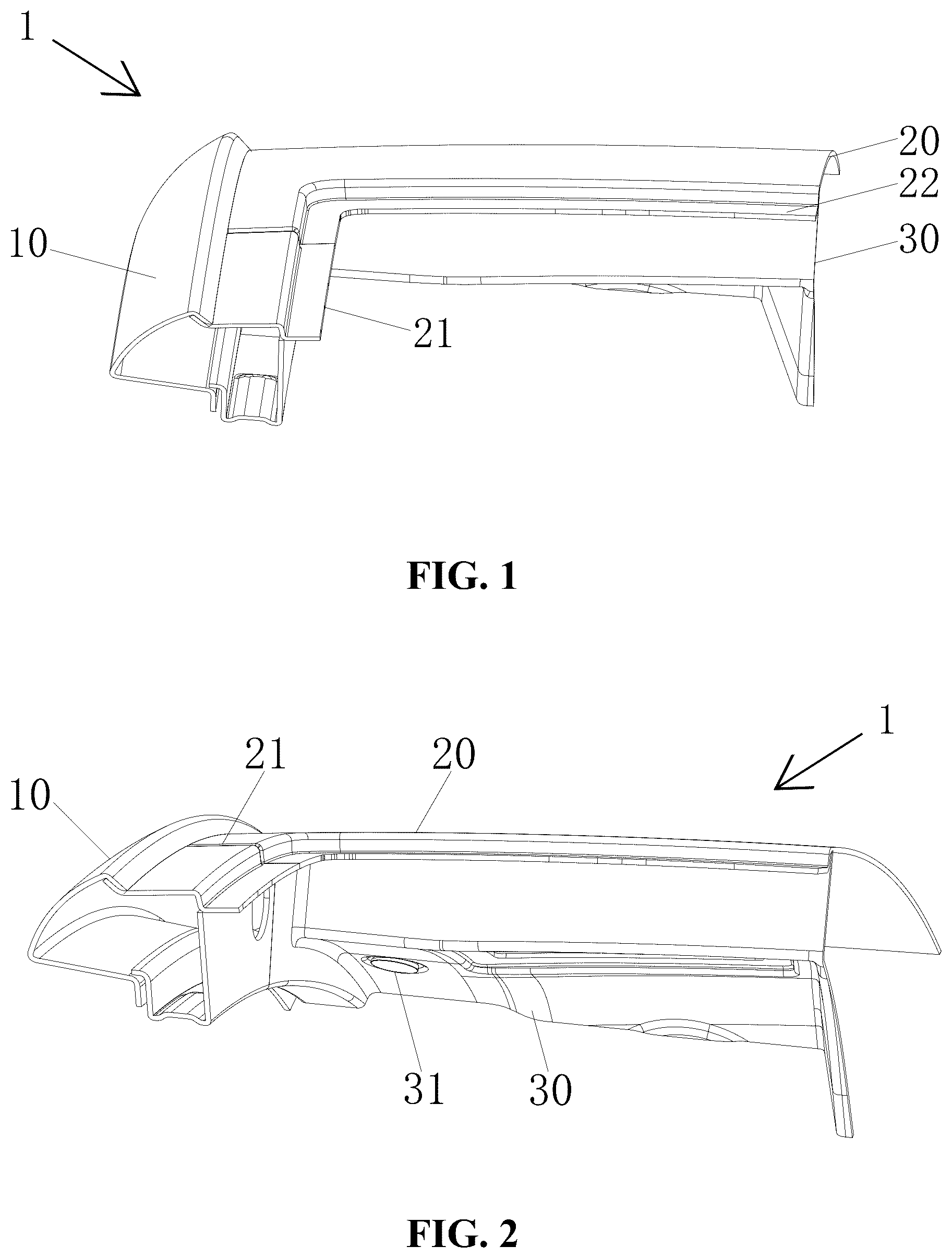 Patent US12319345 — Composite material carrying structure applied to motor vehicles — Figure 1