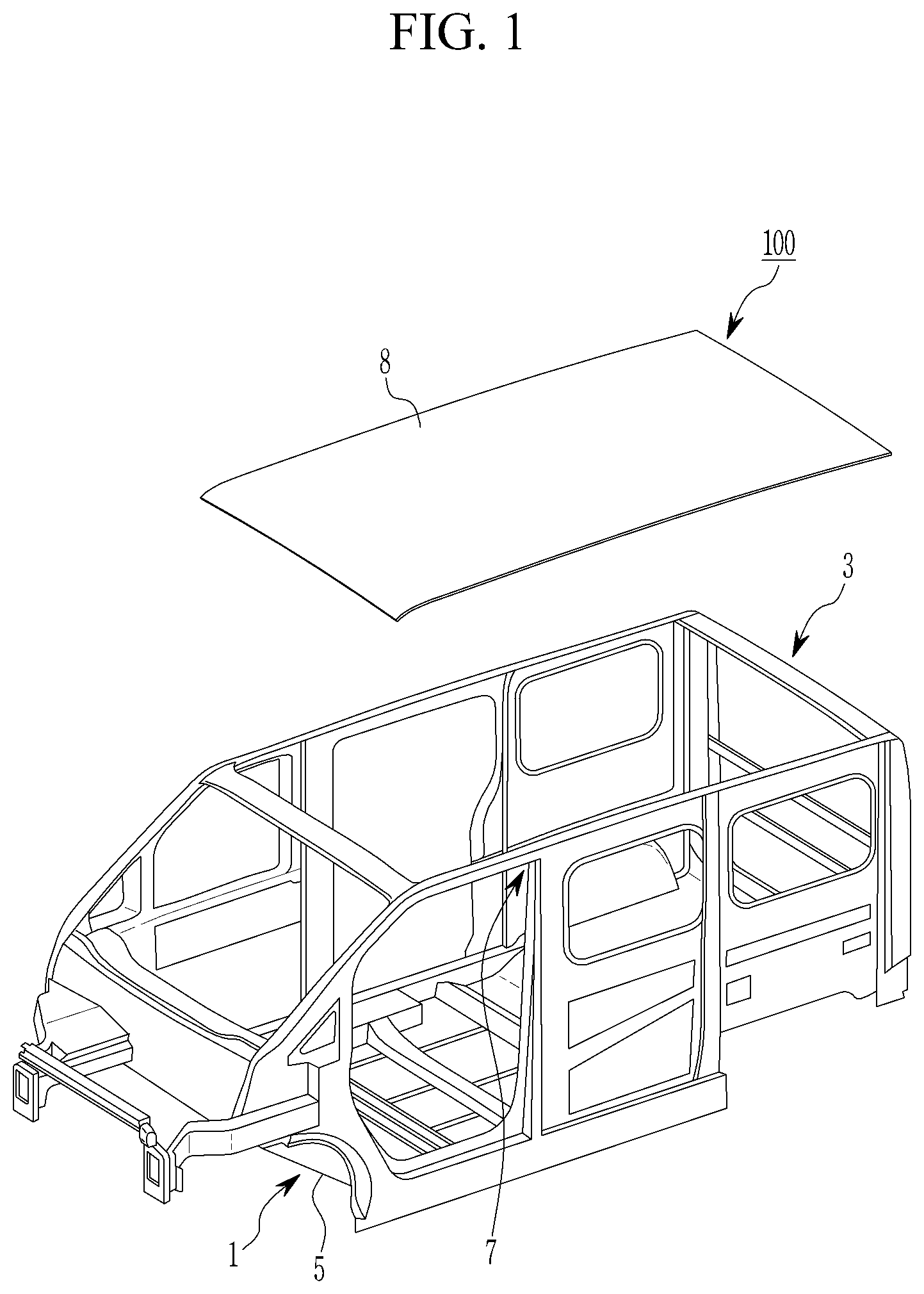 Patent US12319350 Figure 1 – Plastic composite material panel and manufacturing method thereof