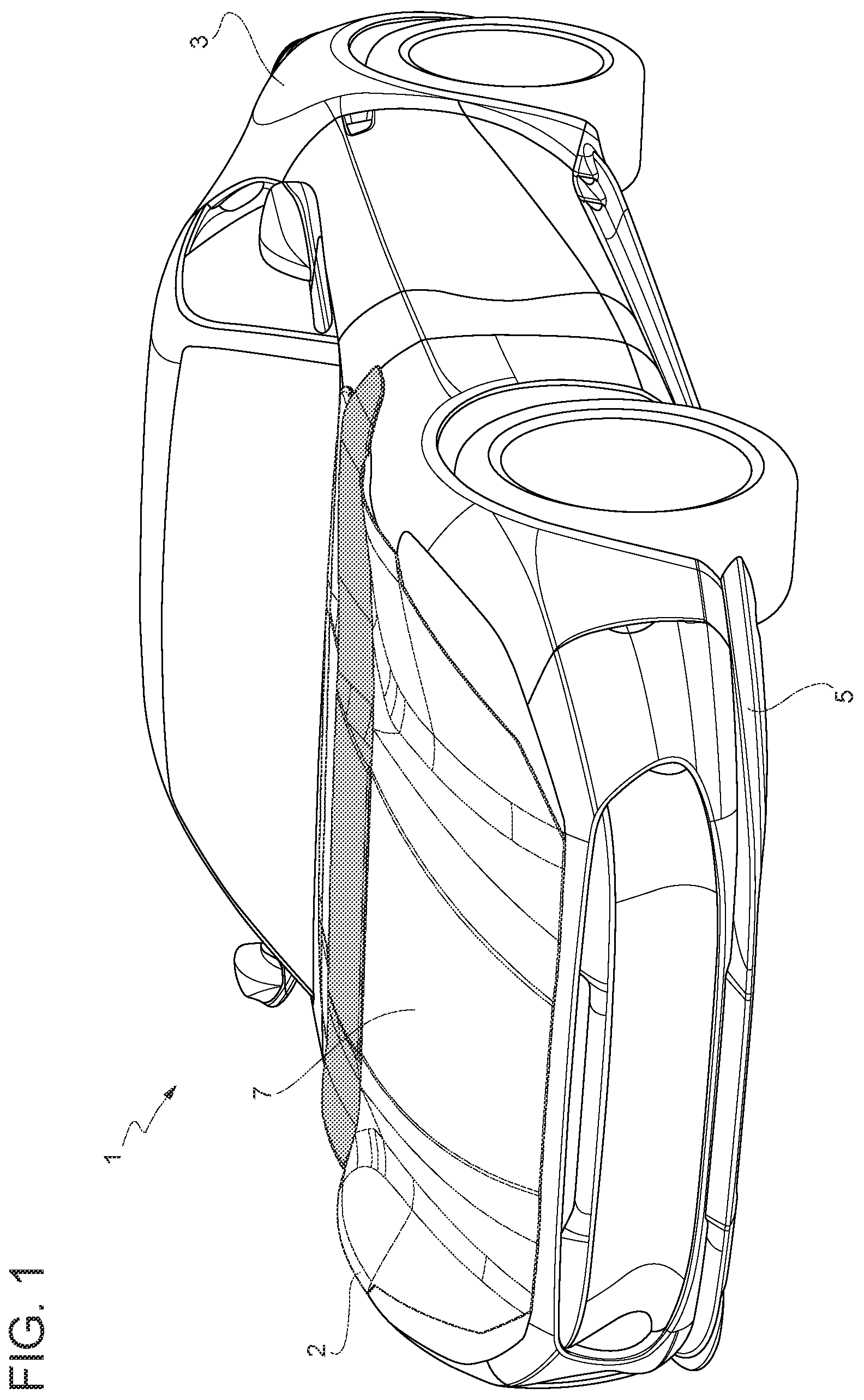 Patent US12319353 Figure 1 – Hood for a motor vehicle
