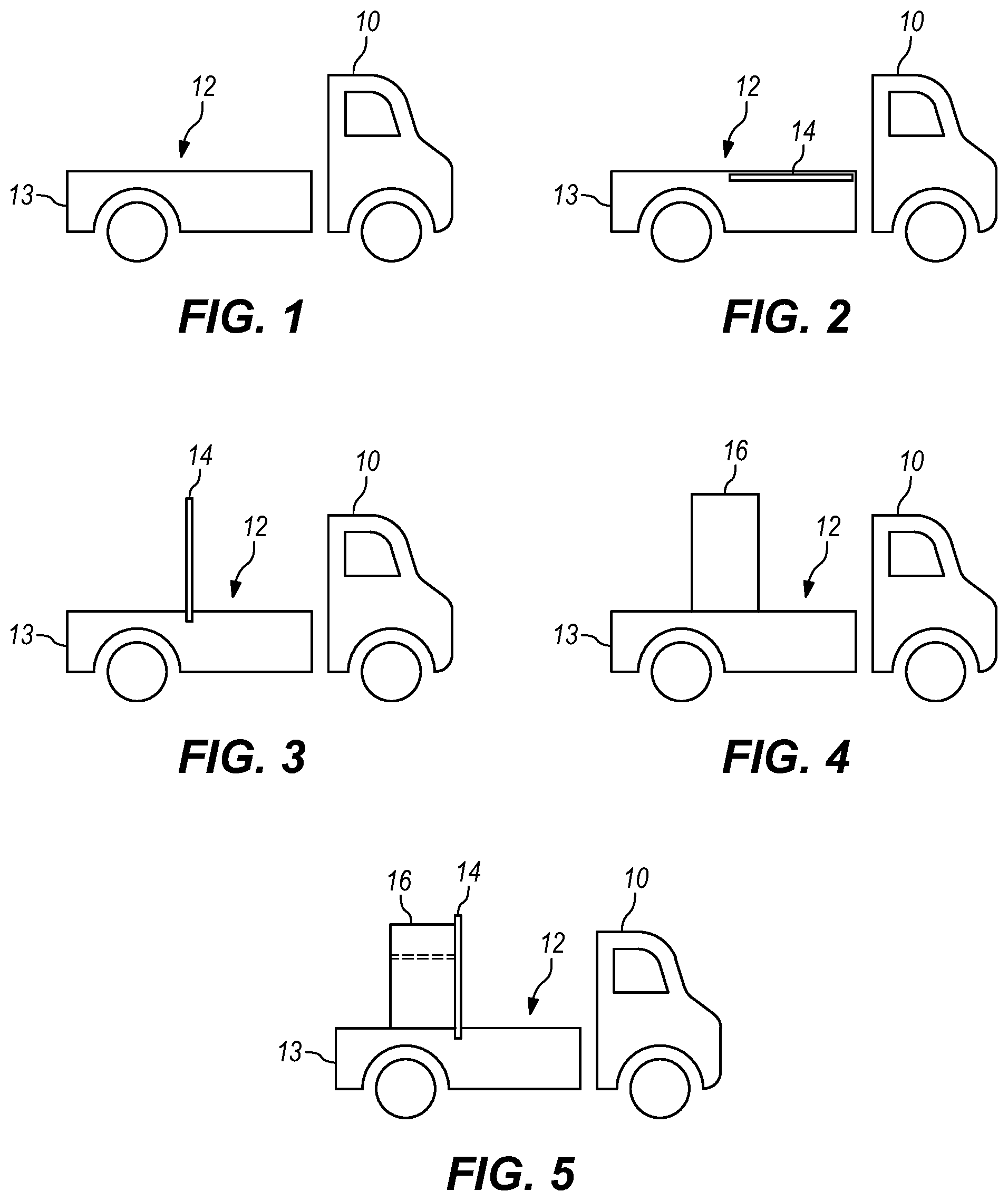 Patent US12319359 — Pivotable and nestable cargo rack for truck bed or trailer — Figure 1