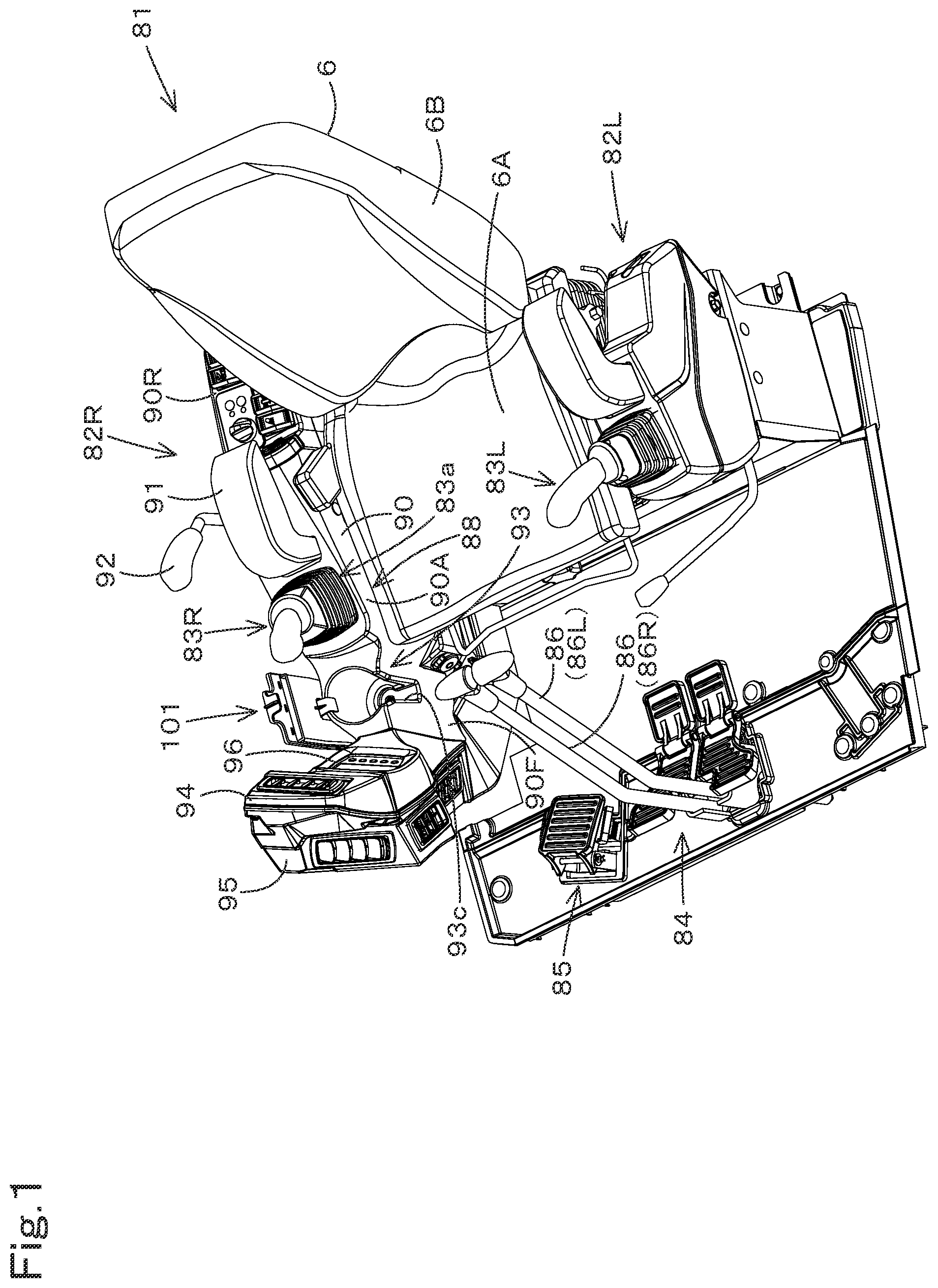 Patent US12319362 — Housing body and working machine — Figure 1