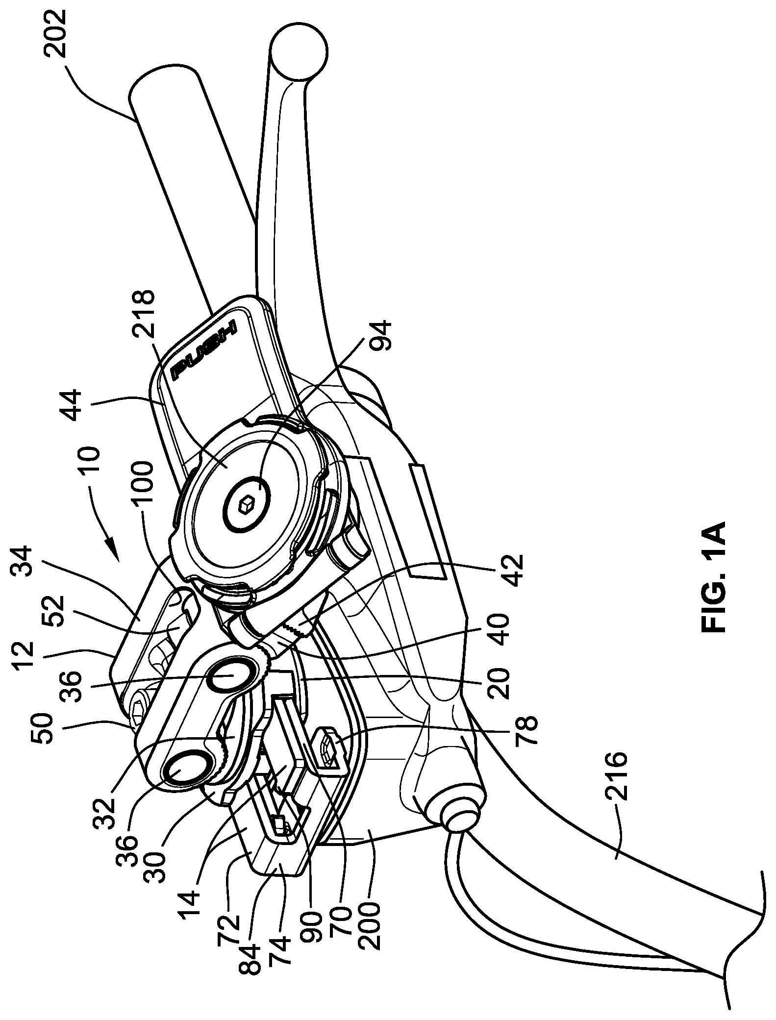 Patent US12319376 — Mount for a handheld electronic device — Figure 1