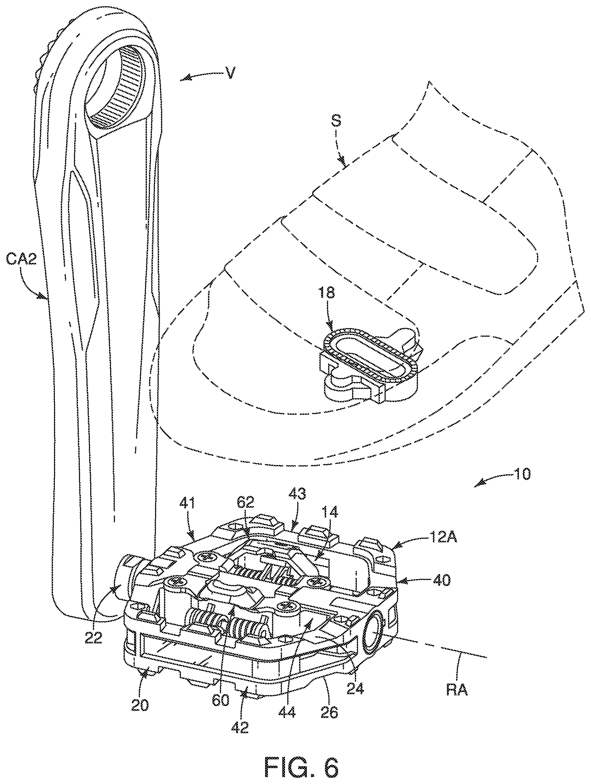 Patent US12319383 Figure 5 – Pedal assembly for human powered vehicle