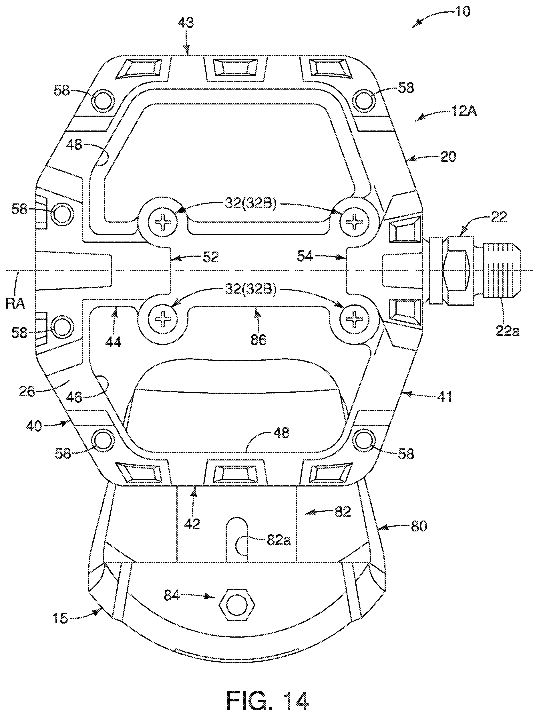 Patent US12319383 Figure 12 – Pedal assembly for human powered vehicle