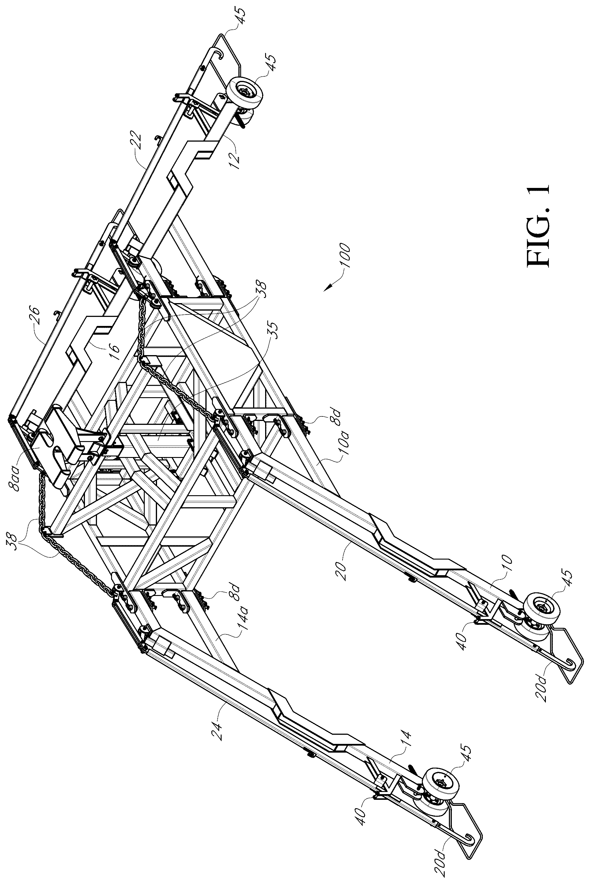 Patent US12319388 — Load lifter assembly — Figure 1