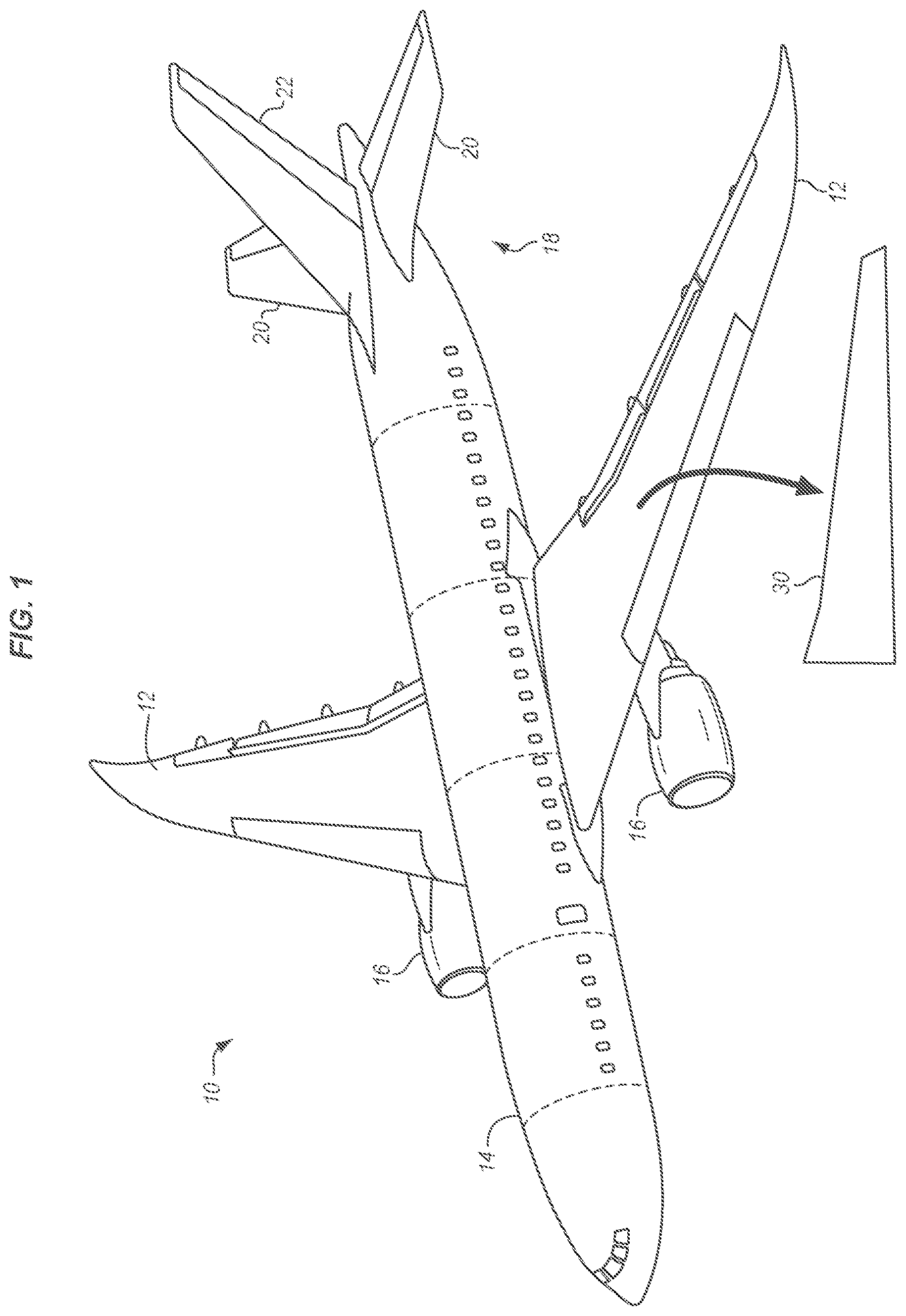 Patent US12319398 — Fabrication of multi-segment spars — Figure 1