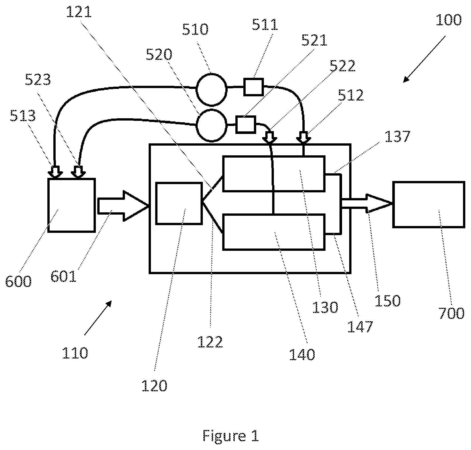 Patent US12319404 Figure 1 – Aircraft control system