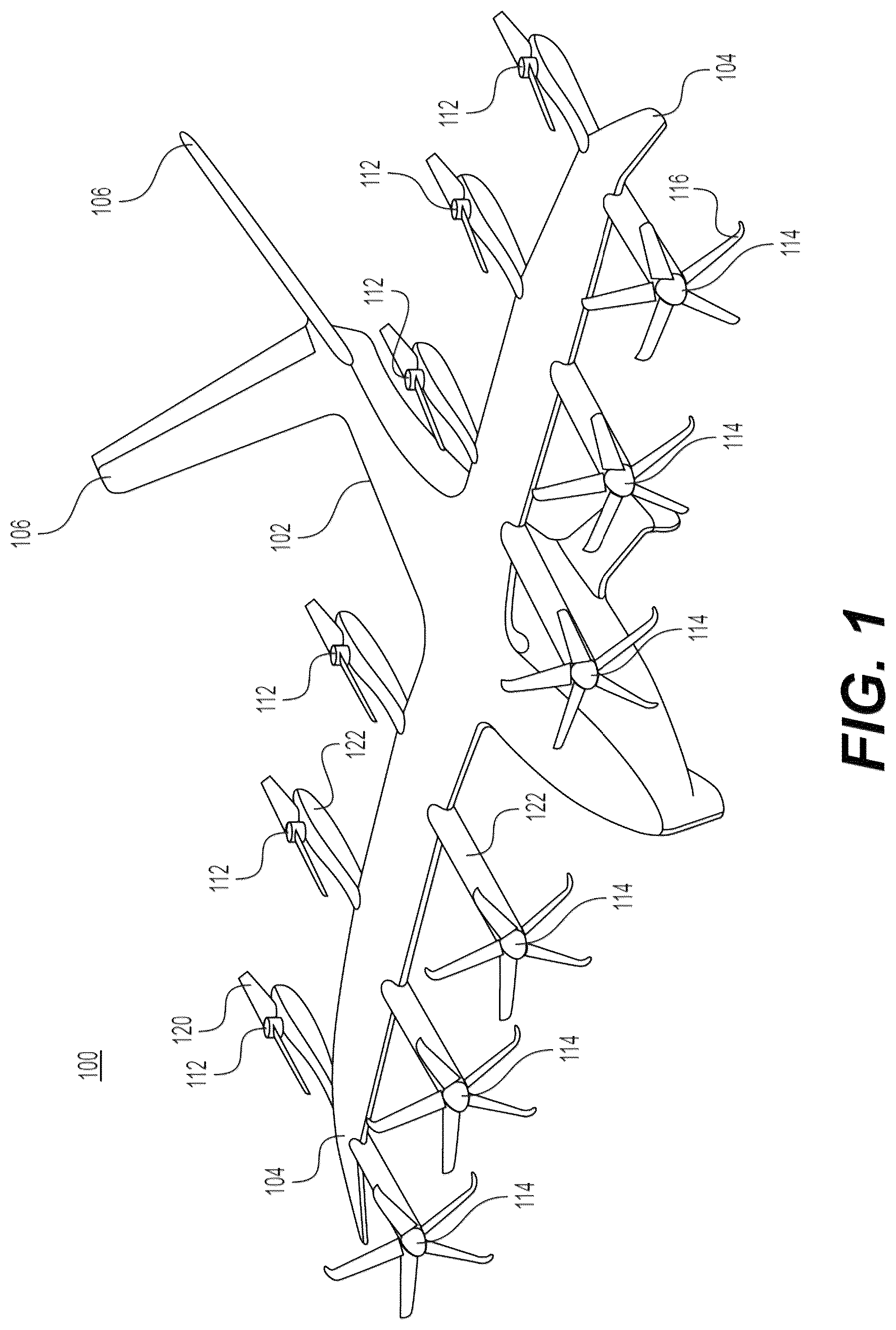 Patent US12319424 — Balancing and measuring circuit for high voltage systems — Figure 1