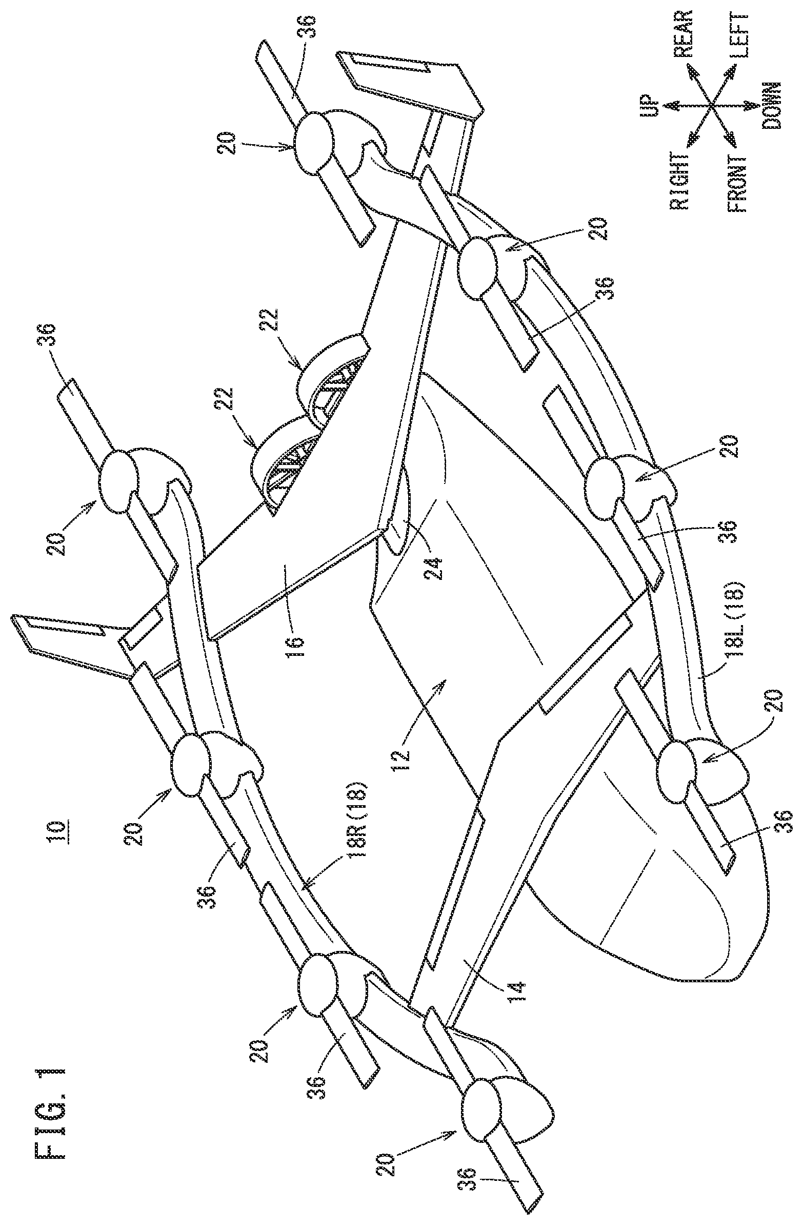Patent US12319426 Figure 1 – Aircraft propulsion system comprising a cooling system