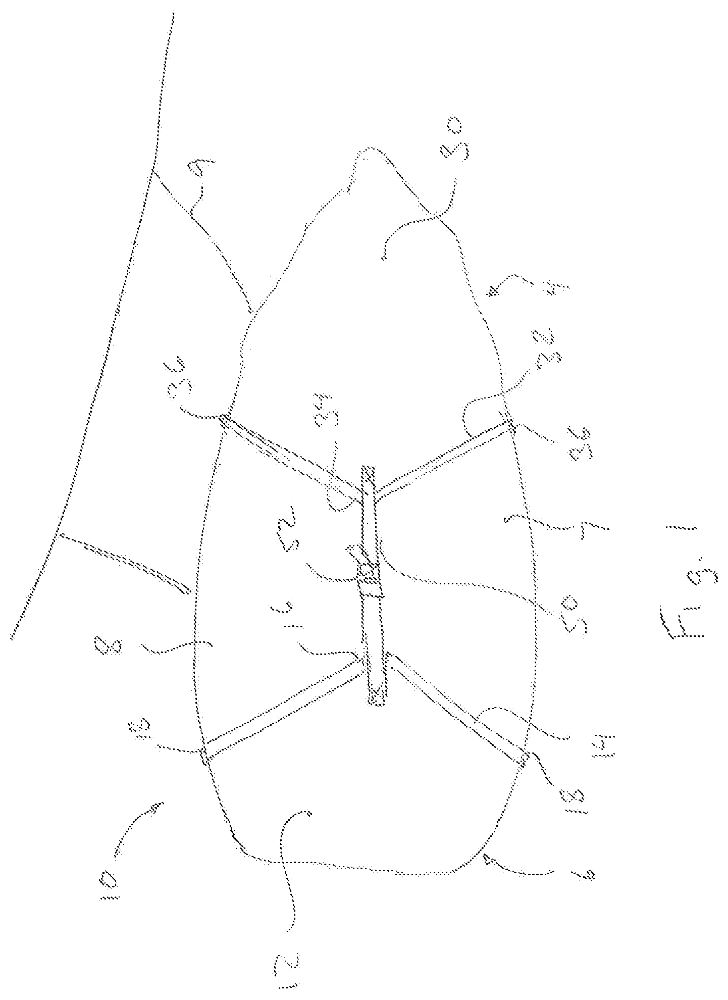 Patent US12319439 — Method and apparatus for covering an aircraft engine — Figure 1