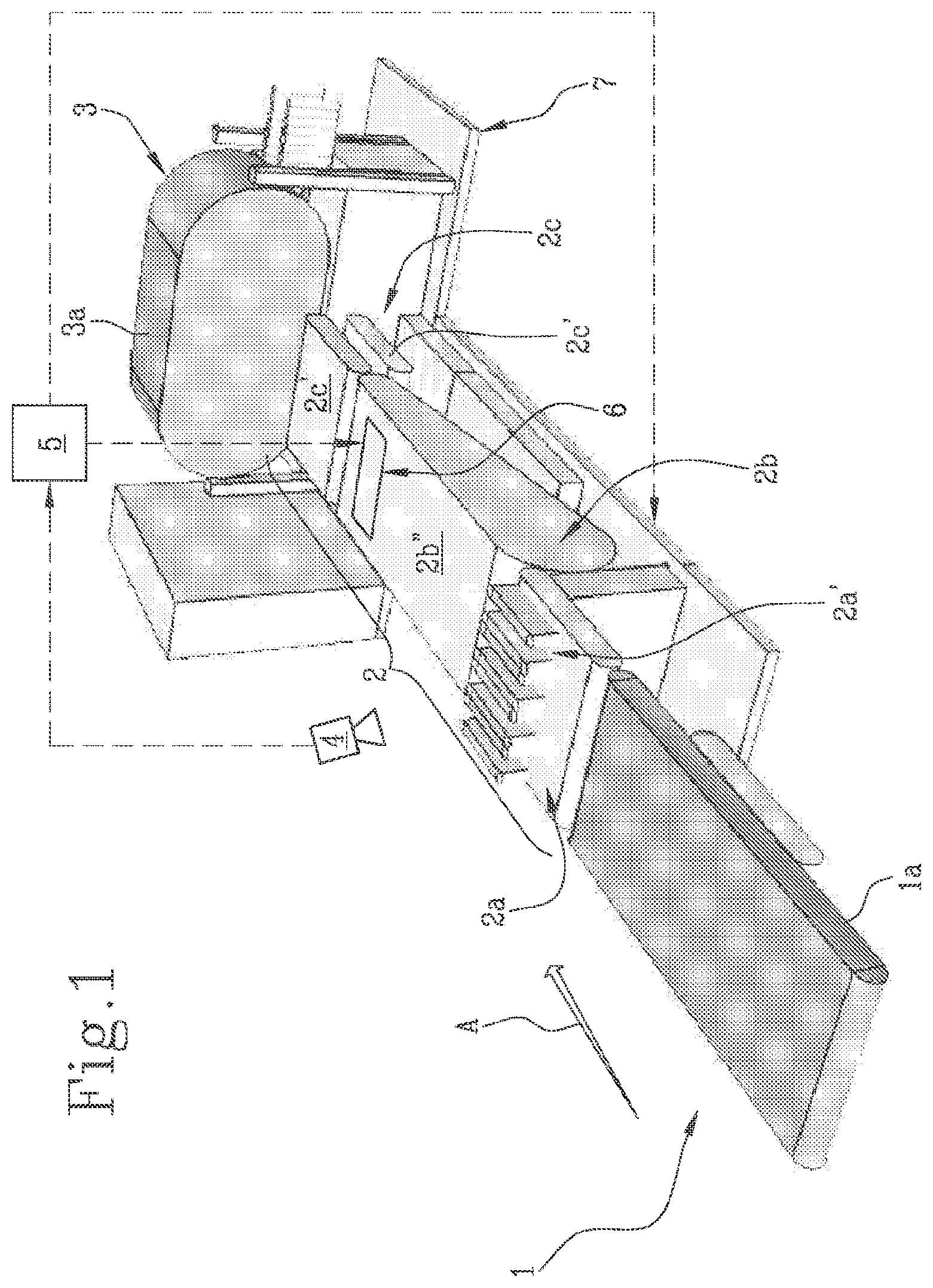Patent US12319459 — Machine for packaging groups of tissue products and method for checking the conformity of layers of groups of tissue products — Figure 1