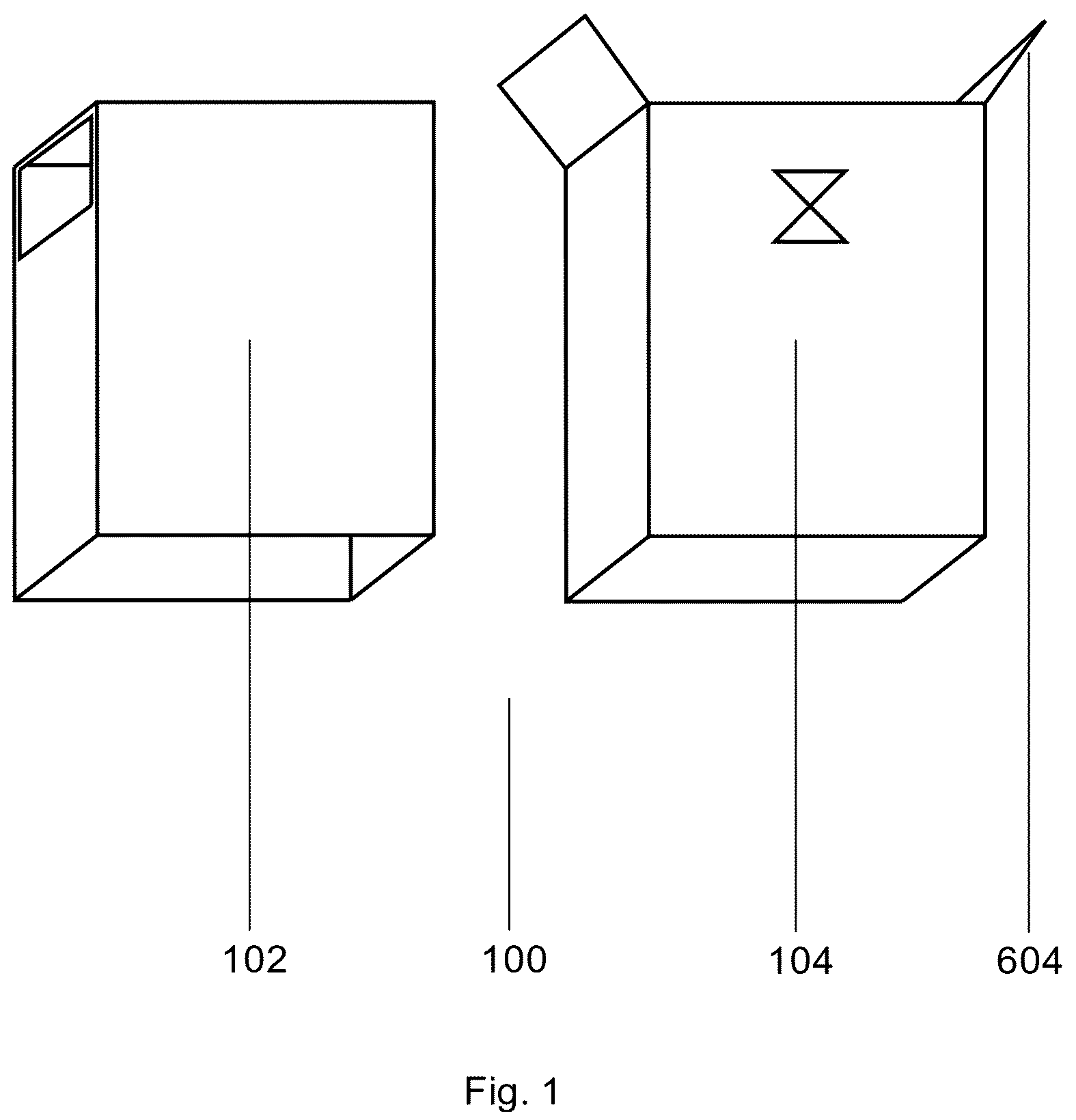 Patent US12319480 — Inviolate box — Figure 1