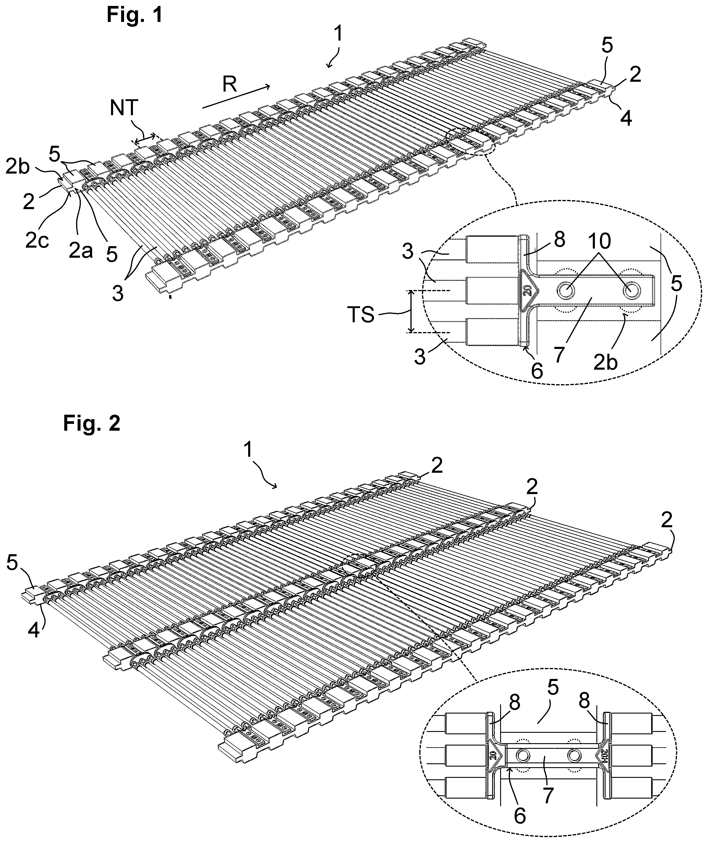 Patent US12319509 — Attachment piece, rod assembly and rod band — Figure 1