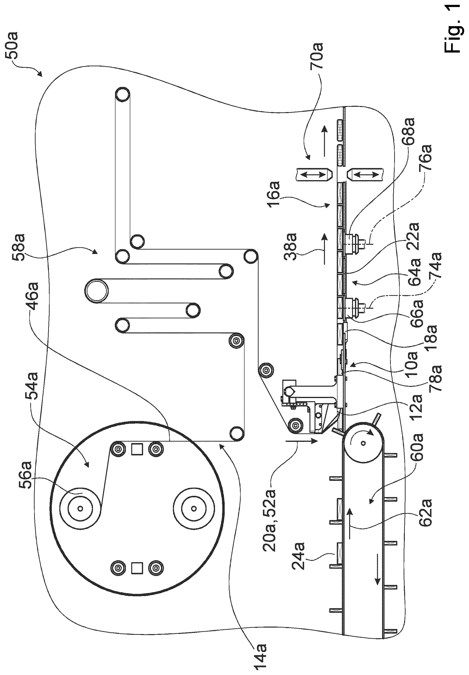 Patent US12319526 — Horizontal forming device — Figure 1