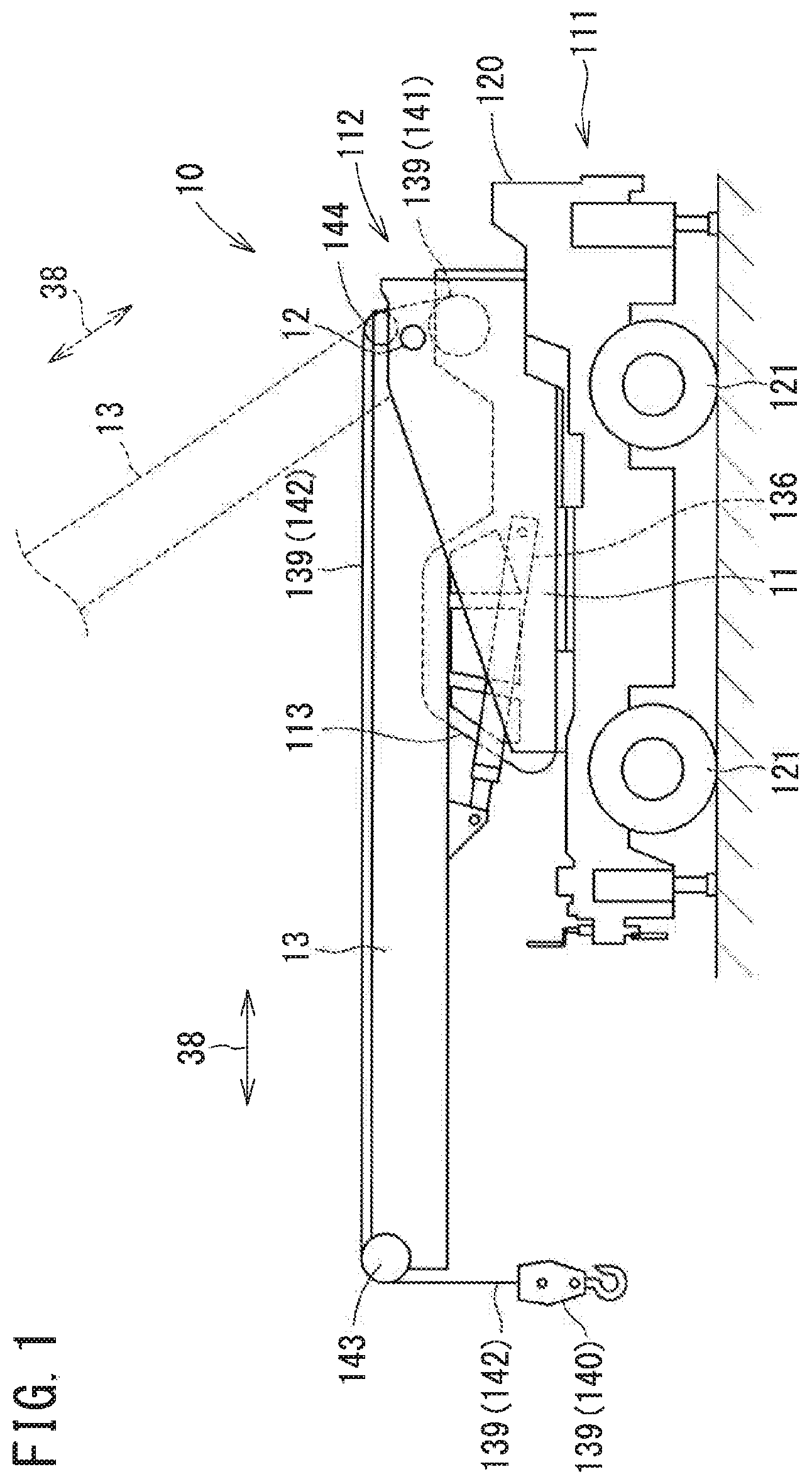 Patent US12319546 — Telescopic boom — Figure 1