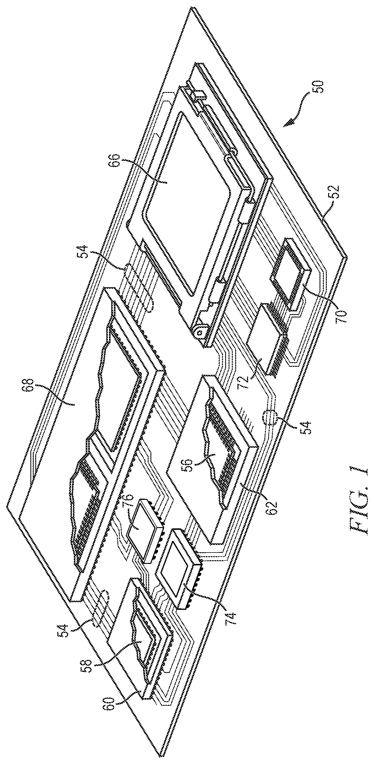 Patent US12319564 Figure 1 – Semiconductor device and method of forming microelectromechanical systems (MEMS) package
