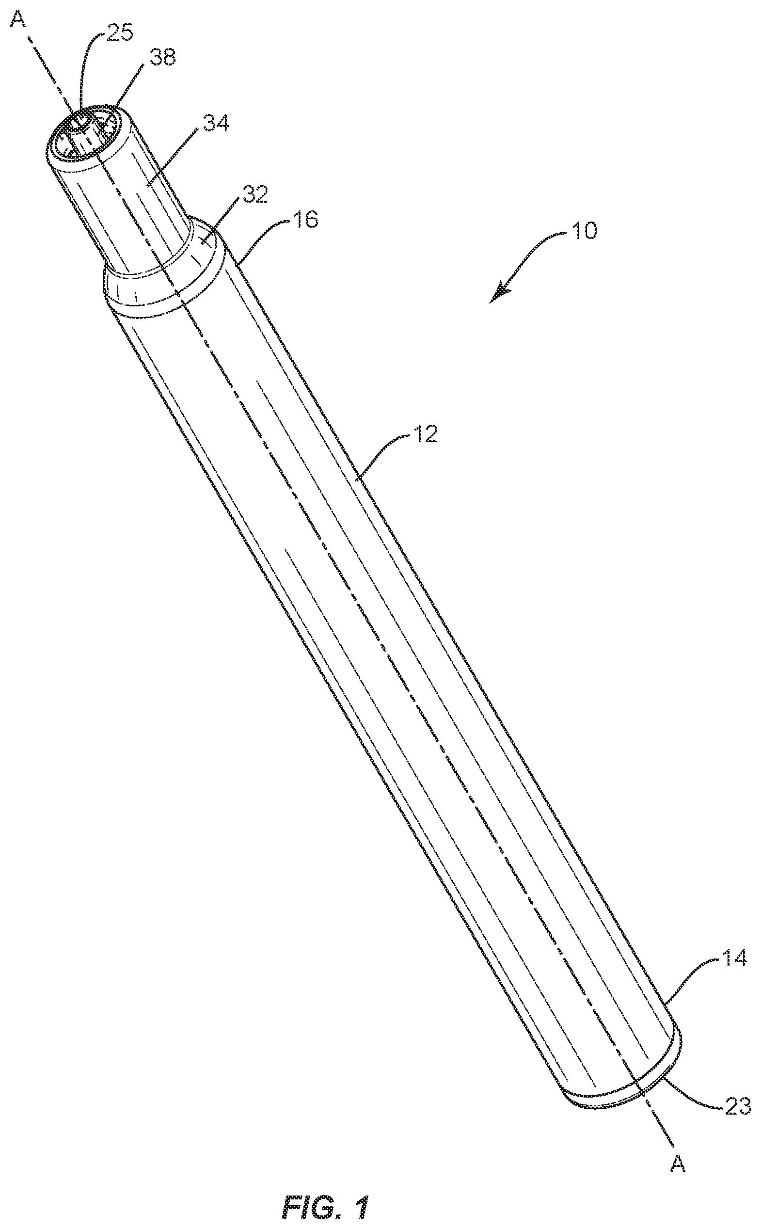 Patent US12319596 — Water treatment dispensing apparatus — Figure 1