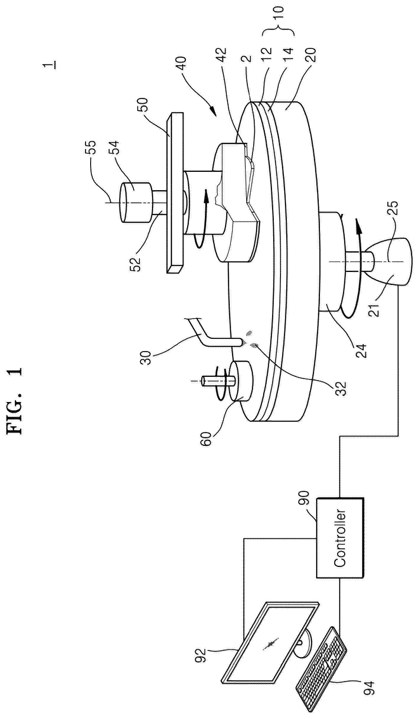 Patent US12319841 — Slurry composition for chemical mechanical polishing — Figure 1