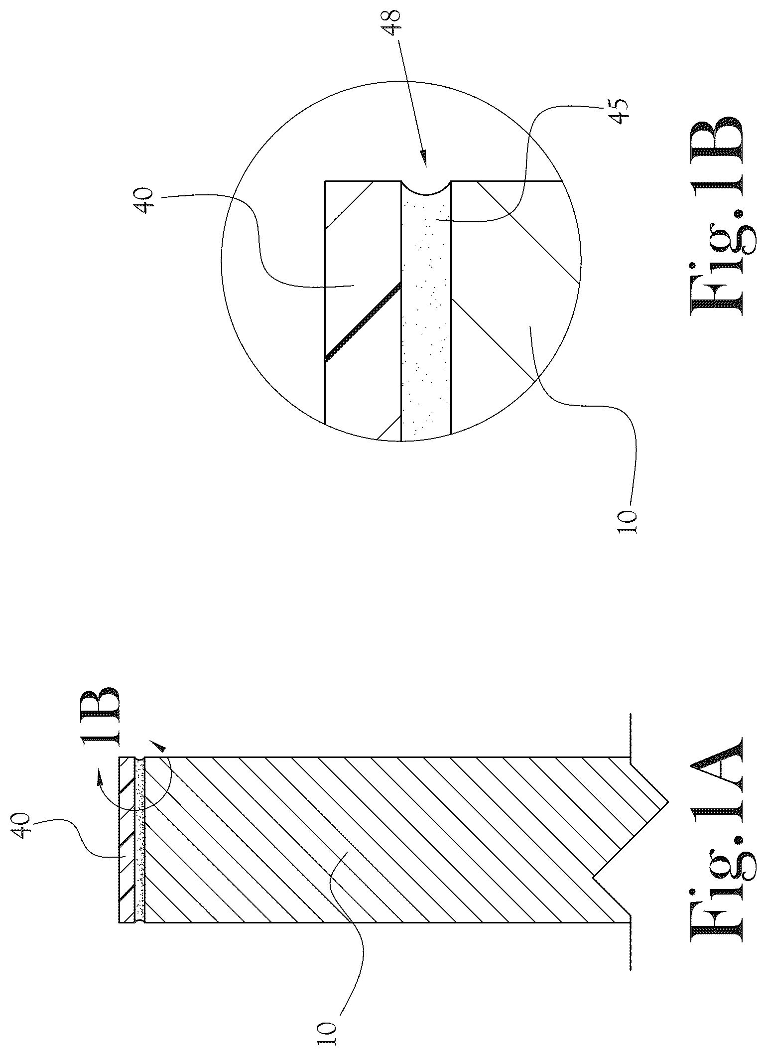 Patent US12319853 — Multi-phasic polymer blend for adhering an outer edge banding layer to a substrate — Figure 1