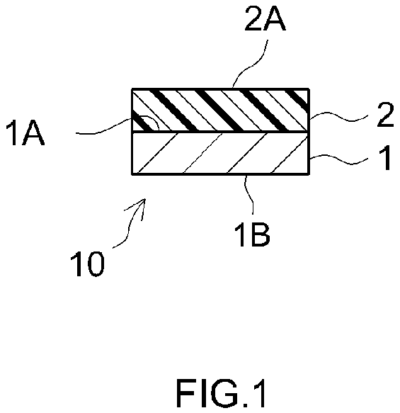 Patent US12319854 — Protective sheet — Figure 1