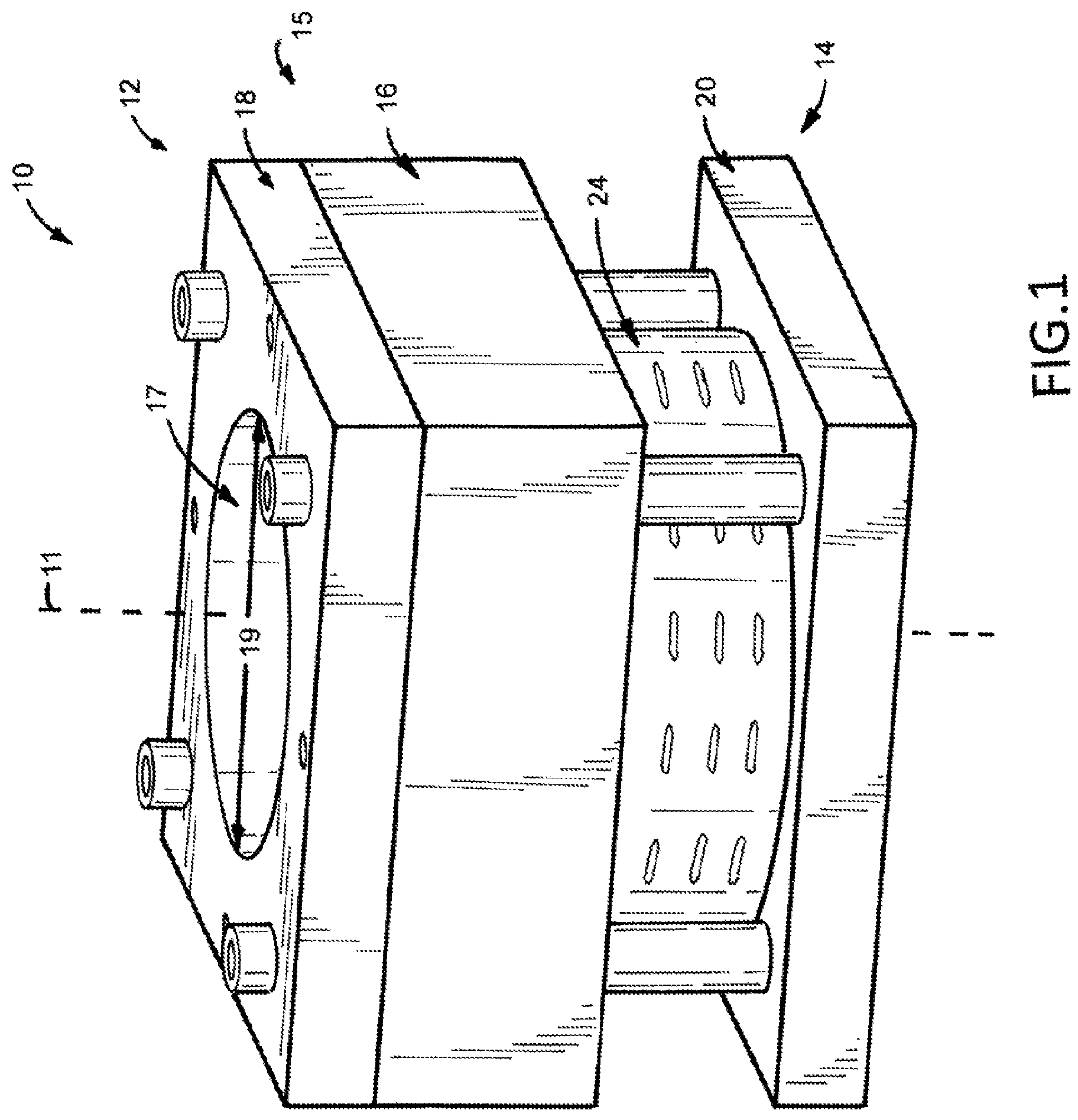 Patent US12319904 — Cell tissue processing apparatus, systems, methods, and products — Figure 1