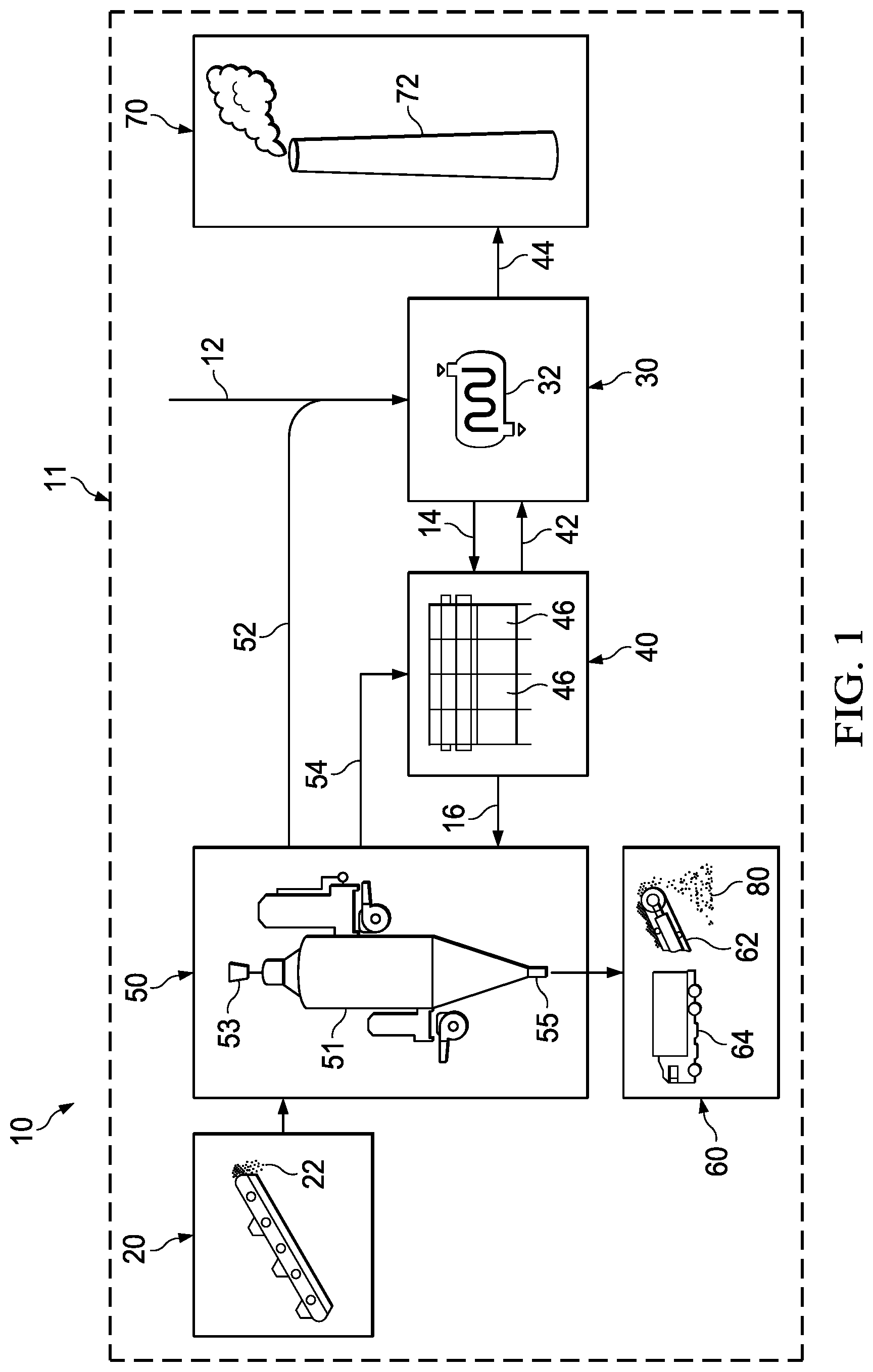Patent US12319975 — Modular direct reduction systems and associated methods — Figure 1