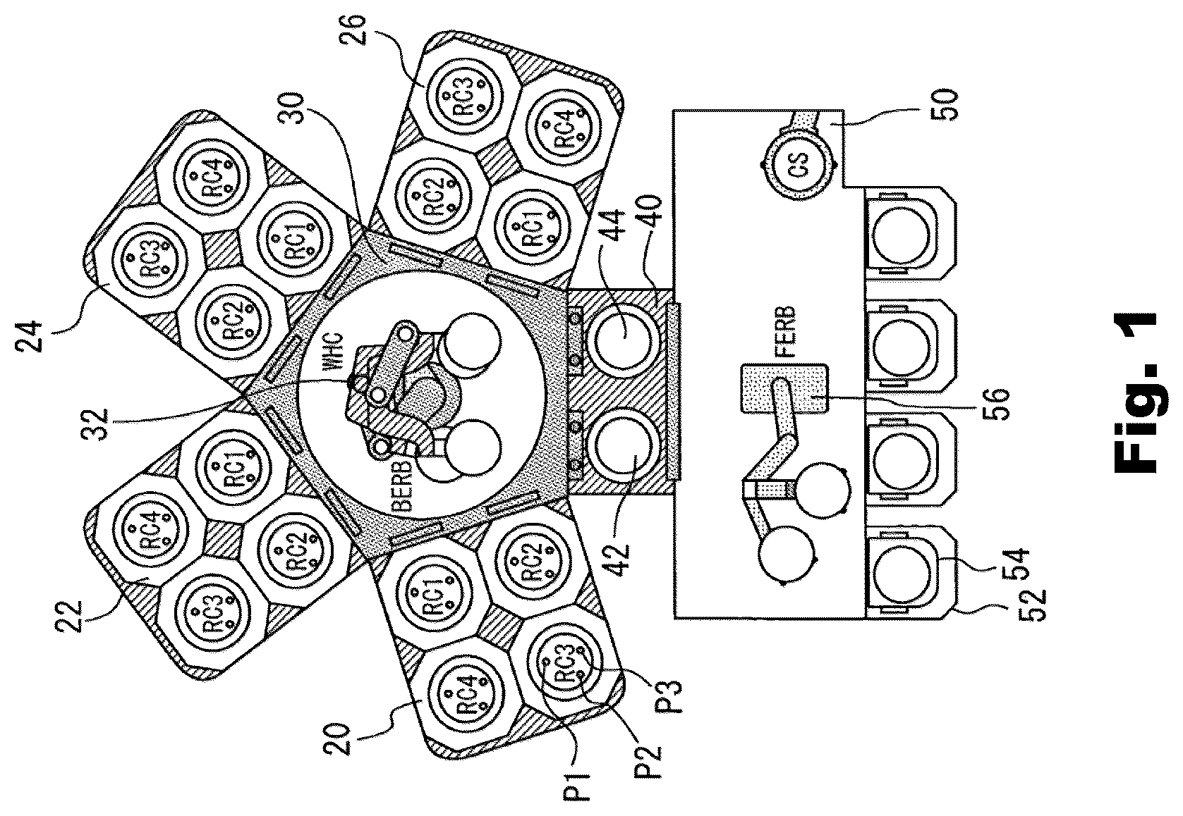 Patent US12320003 — Substrate processing apparatus including gas diffusion nozzle — Figure 1