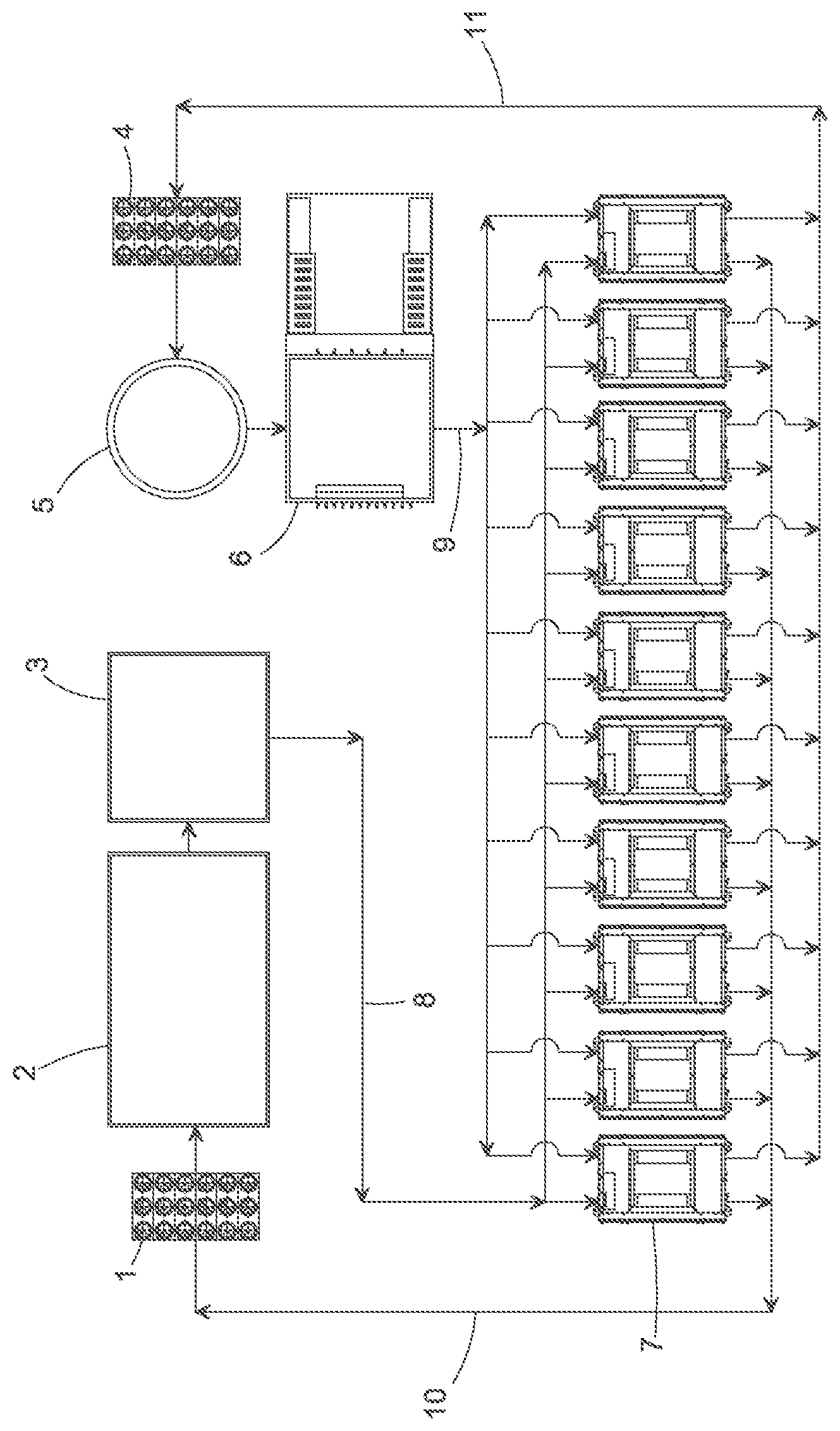 Patent US12320054 — System for washing laundry — Figure 1