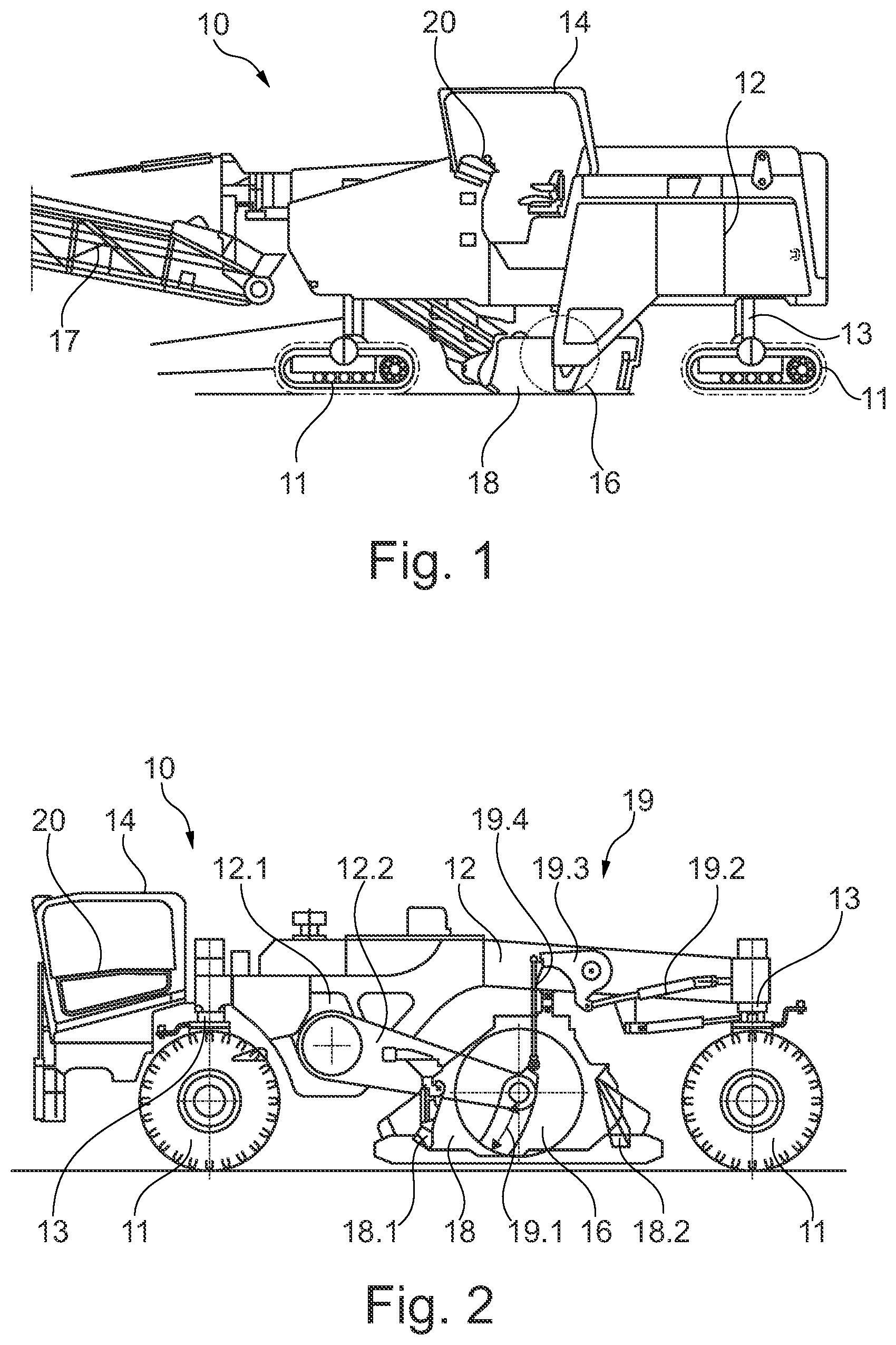 Patent US12320079 — Method for operating a ground milling machine — Figure 1