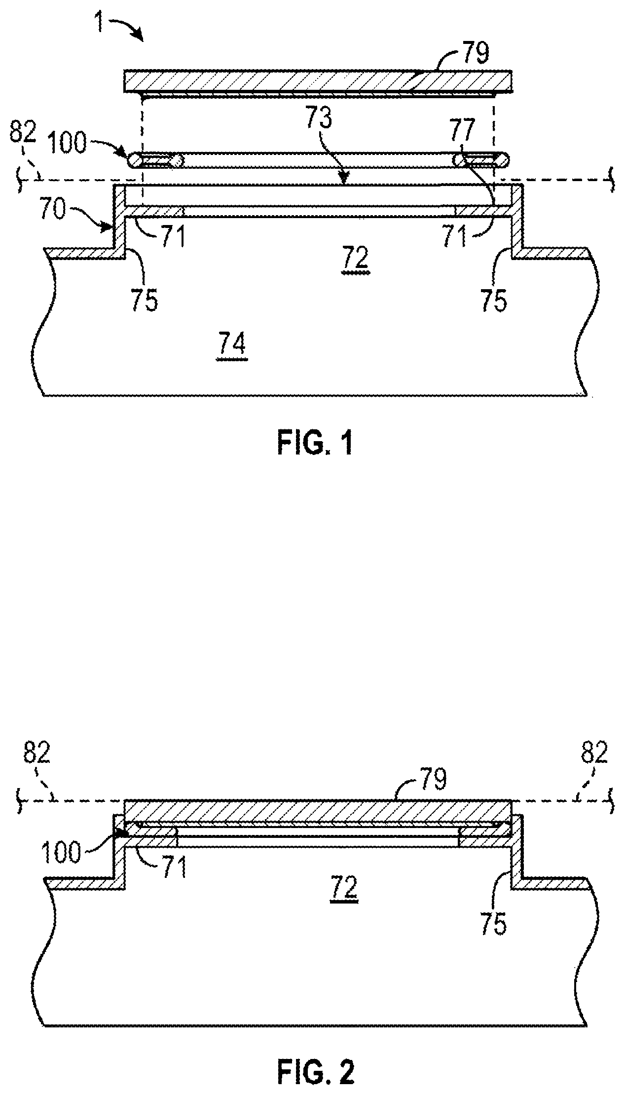 Patent US12320089 — Reinforced manhole cover gasket — Figure 1
