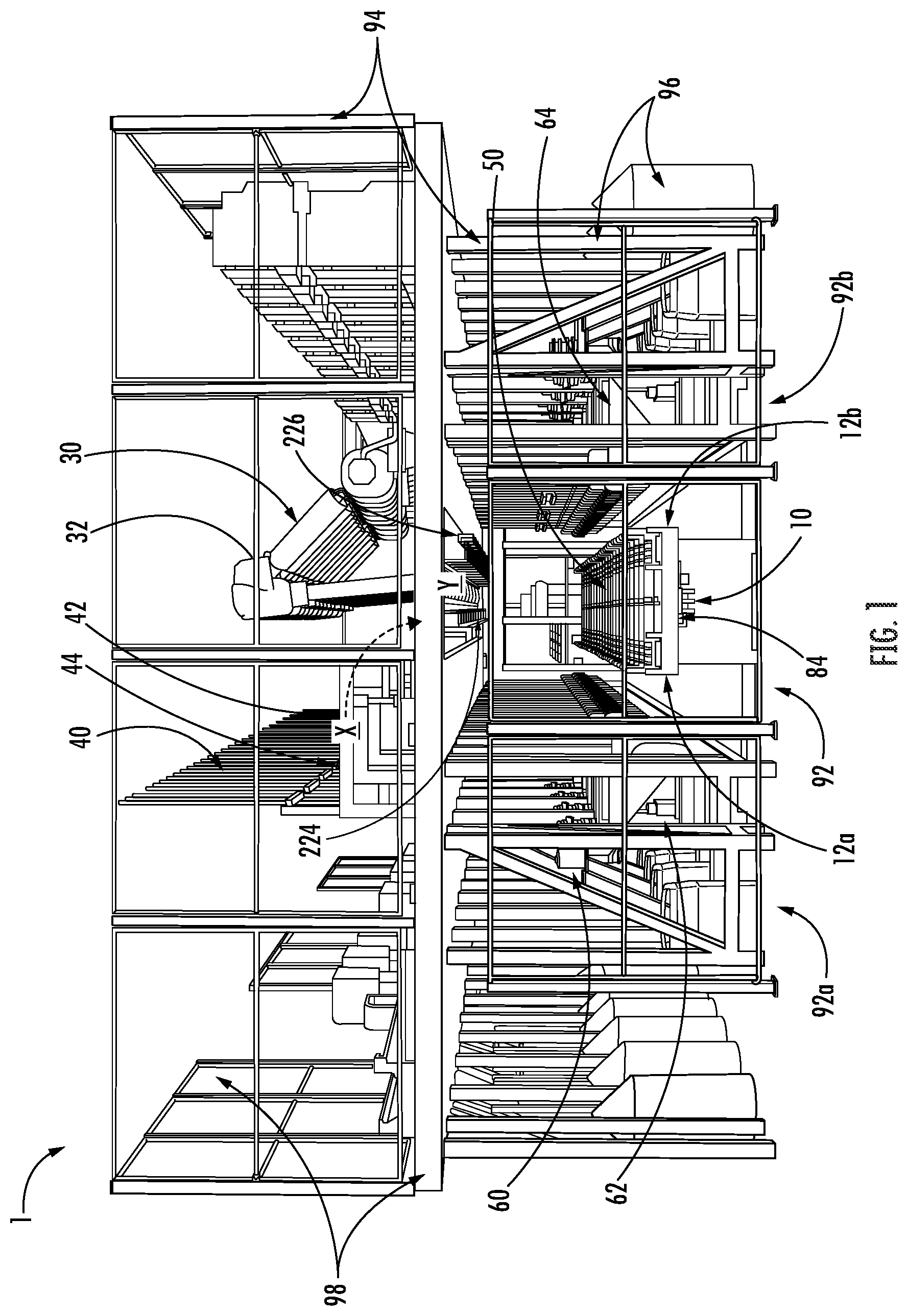 Patent US12320117 — Joist table systems and methods — Figure 1