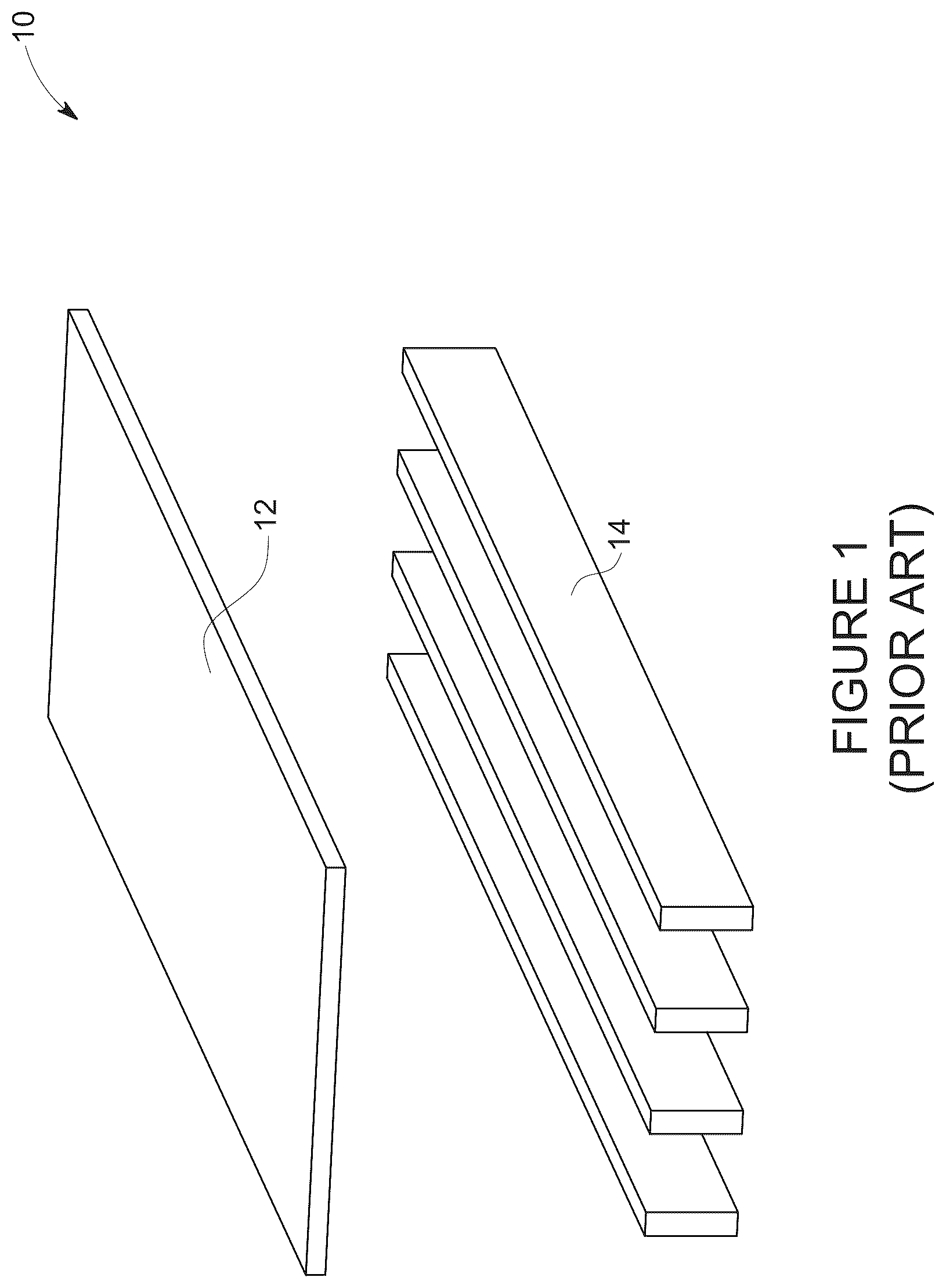 Patent US12320118 Figure 1 – Composite floor beam